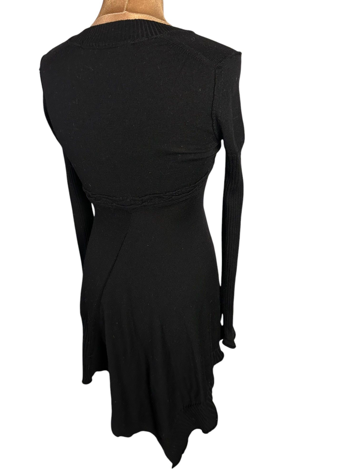 Marithe + Francois Girbaud Marithe Francois Girbaud Wool Avant Garde Japanese Dress Size S / US 4 / IT 40 - 8 Thumbnail