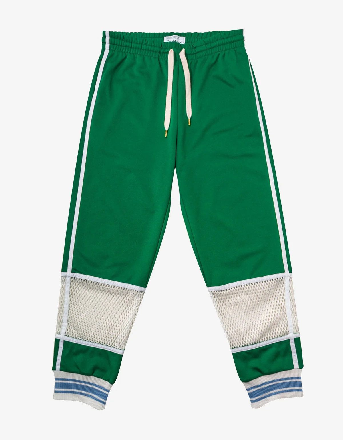 Casablanca o1mle0326 Mesh Track Pants in Green Size US 30 / EU 46 - 1 Thumbnail
