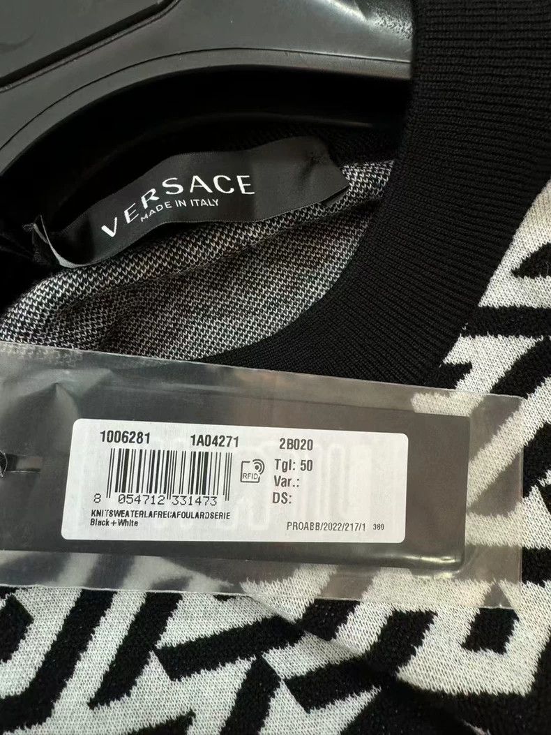 Versace Versace Men's cardigan knitwear Size US L / EU 52-54 / 3 - 3 Thumbnail