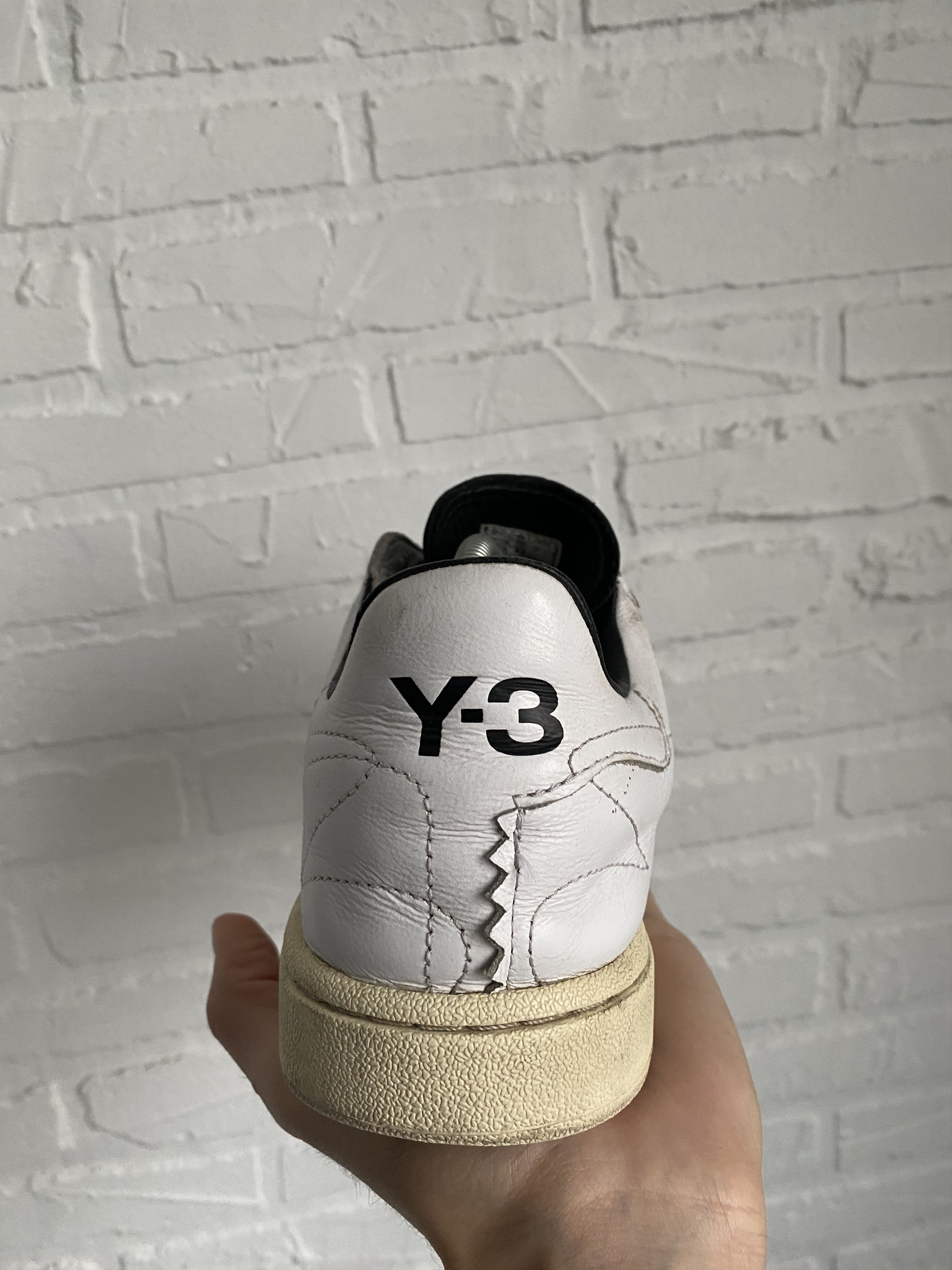 Y-3 × Yohji Yamamoto y-3 x Yohji Yamamoto court embroidered logo sneakers Size US 9 / EU 42 - 9 Thumbnail