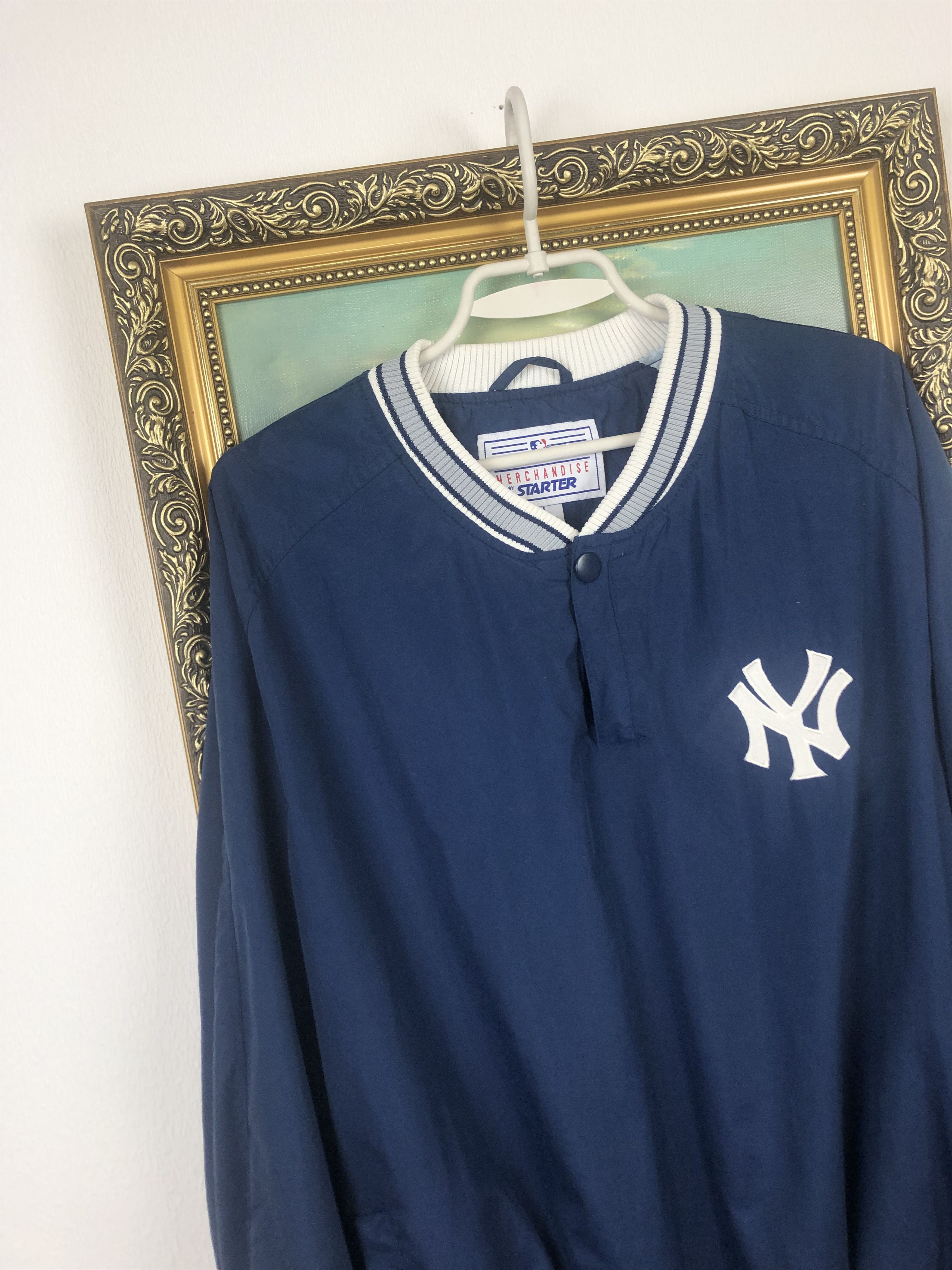Starter Vintage New York Yankees Baseball MLB Starter Jacket Rare Size US L / EU 52-54 / 3 - 3 Thumbnail