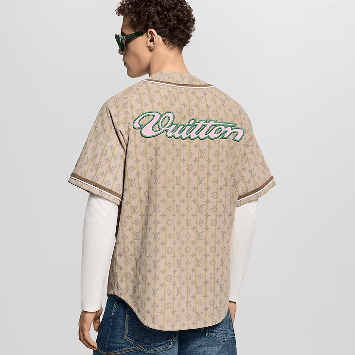 Louis Vuitton Leather Baseball Shirt Size US S / EU 44-46 / 1 - 3 Thumbnail