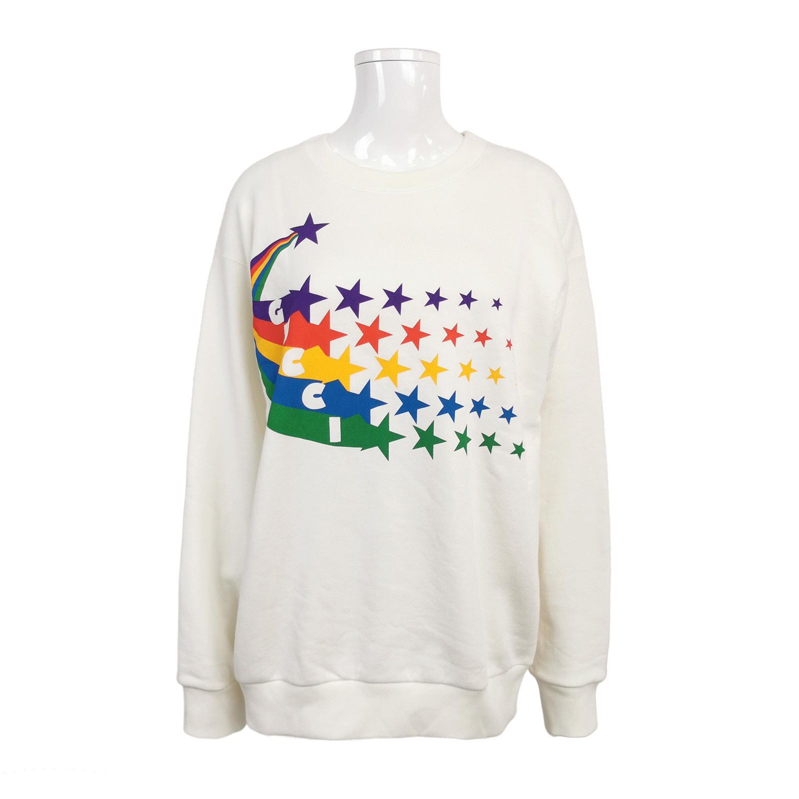 Gucci Gucci Star Print Sweatshirt Size S Size US S / EU 44-46 / 1 - 1 Thumbnail