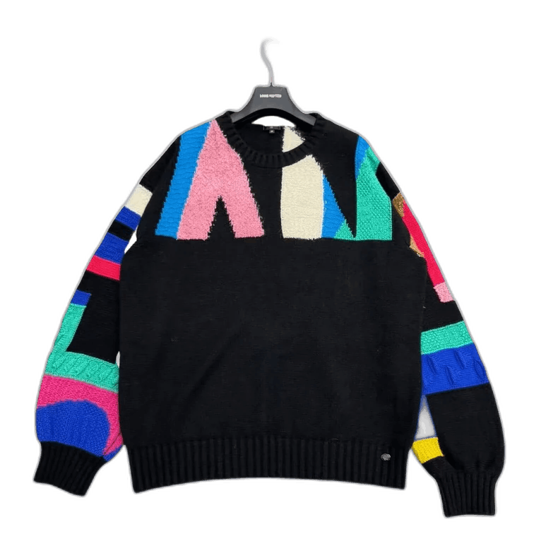 Chanel Chanel Egypt geometric pattern jacquard sweater-zp Size US L / EU 52-54 / 3 - 1 Thumbnail