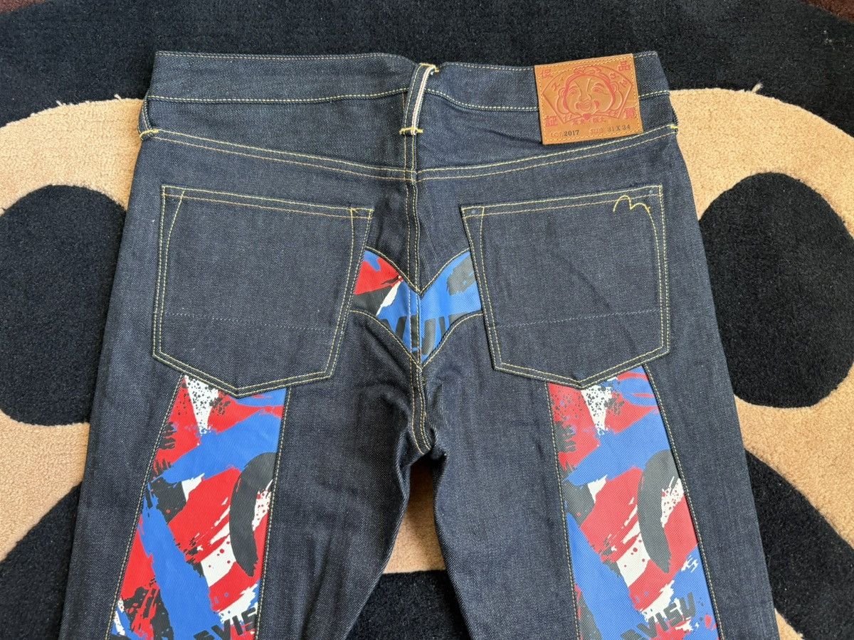 Evisu evisu camo daicock style denim jeans size：31x34 Size US 31 - 6 Thumbnail