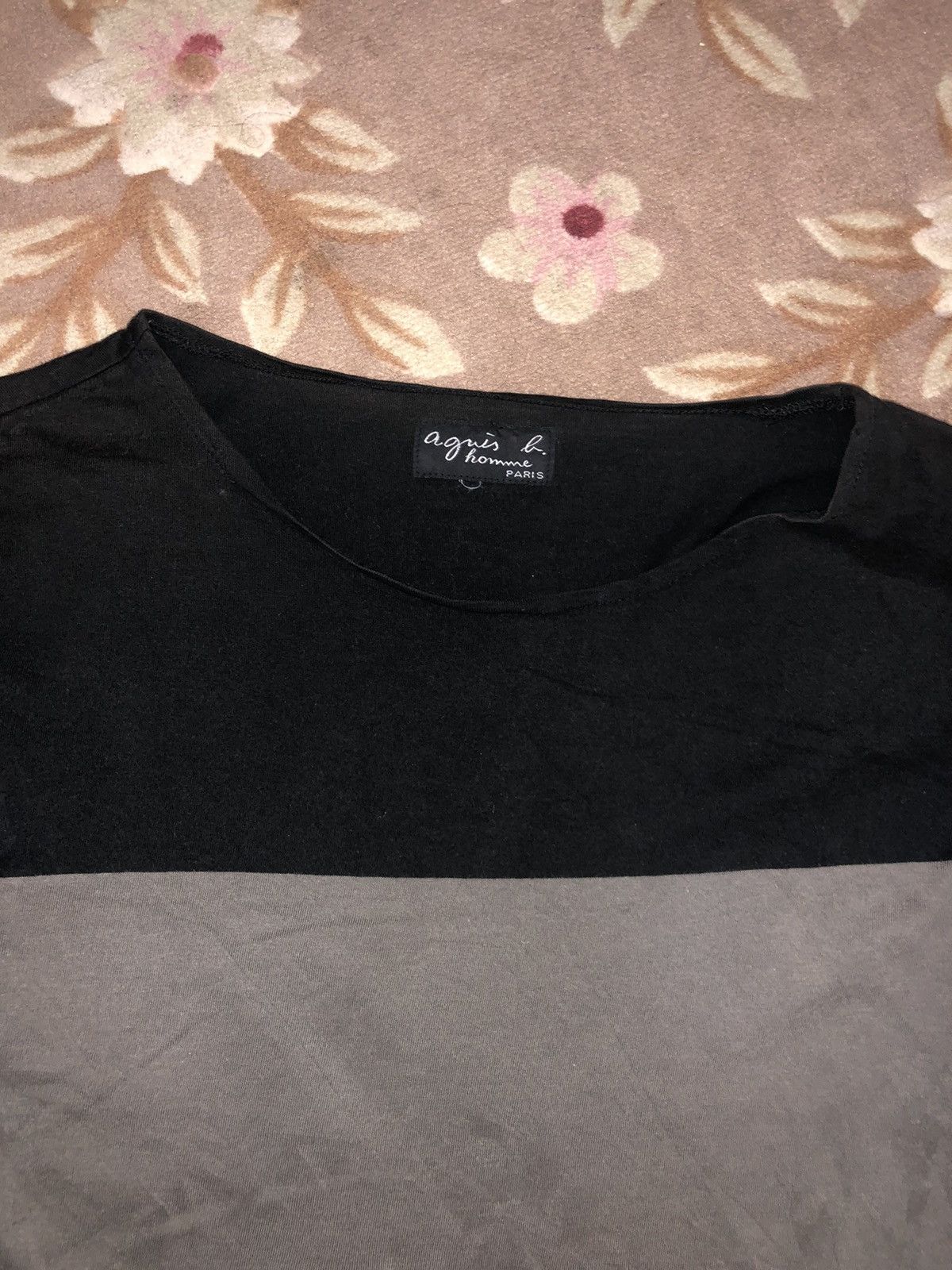Designer × Japanese Brand × agnes b. Vintage Agnes B. Homme Paris Long Sleeve Stripes Size M / US 6-8 / IT 42-44 - 3 Thumbnail