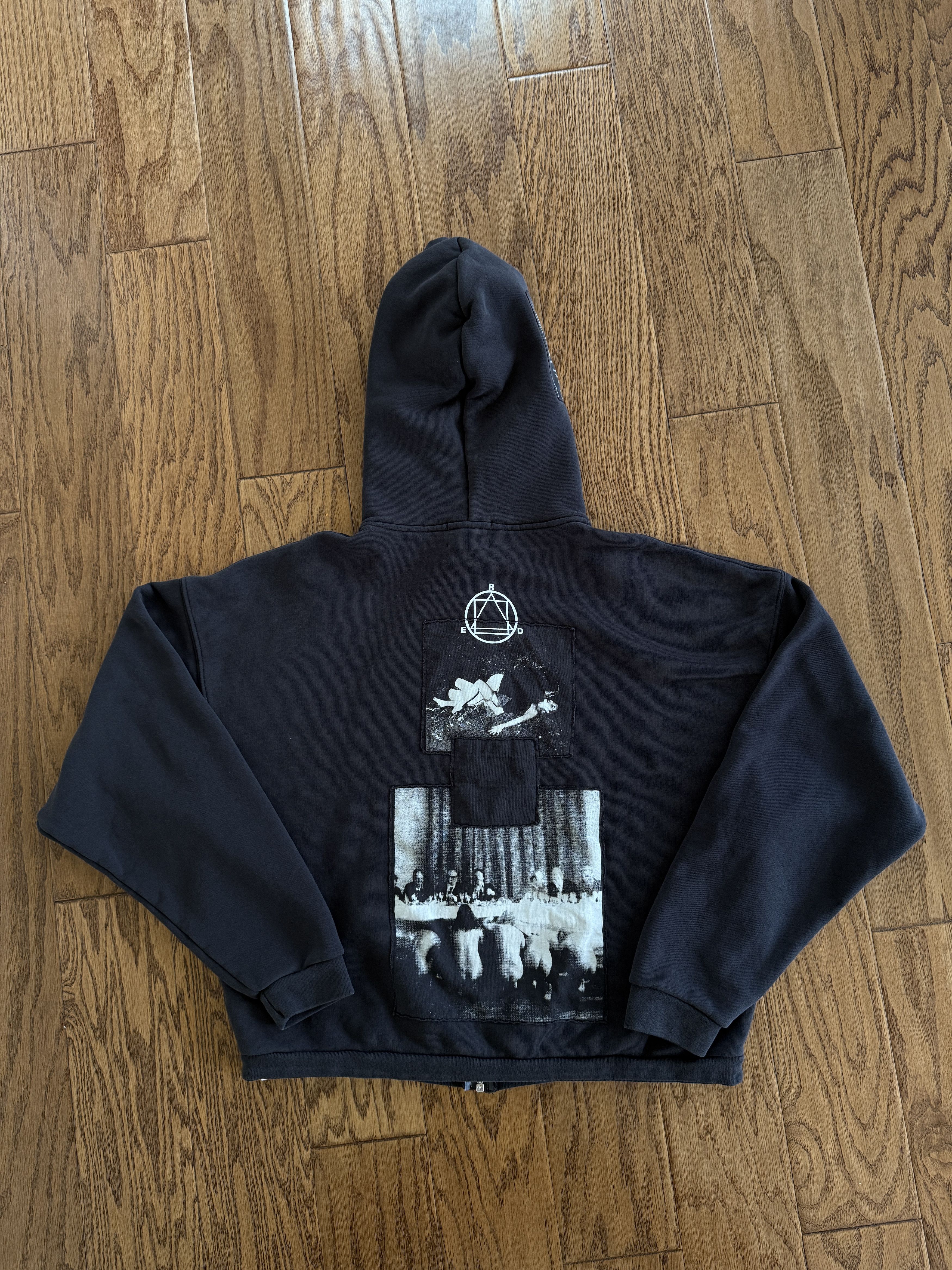 Enfants Riches Deprimes × Maxfield Los Angeles ERD x Maxfield Assemblage 4.5 Year War Zip Up Hoodie Size US M / EU 48-50 / 2 - 12 Thumbnail