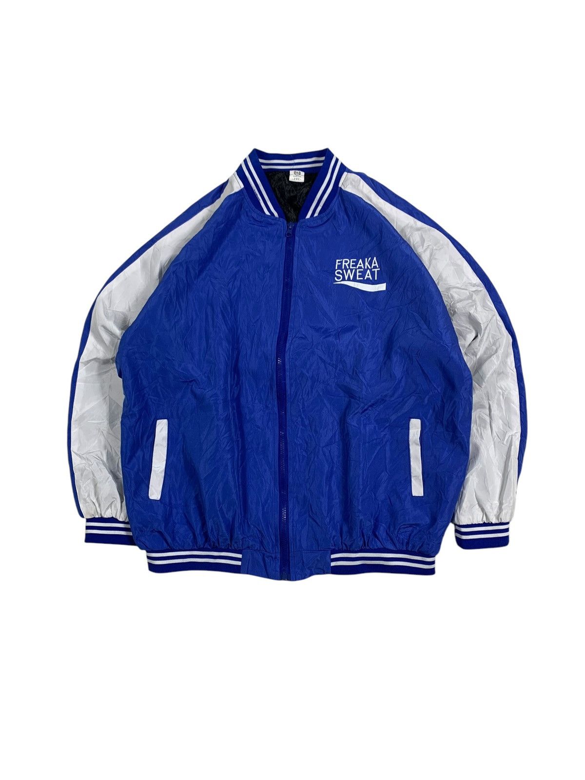 Japanese Brand × Vintage Vintage Pocari Sweet- Freaka Sweat Jacket Size US XL / EU 56 / 4 - 2 Thumbnail