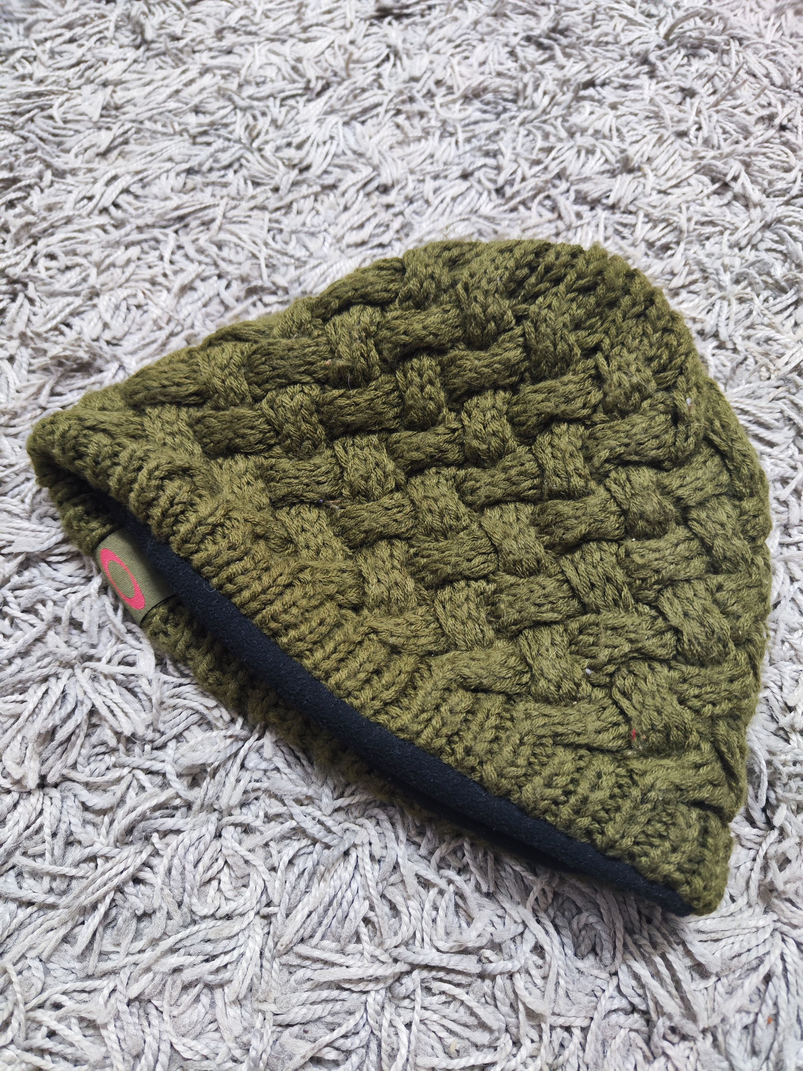 Oakley × Vintage Oakley Knitted Beanie Size ONE SIZE - 2 Thumbnail