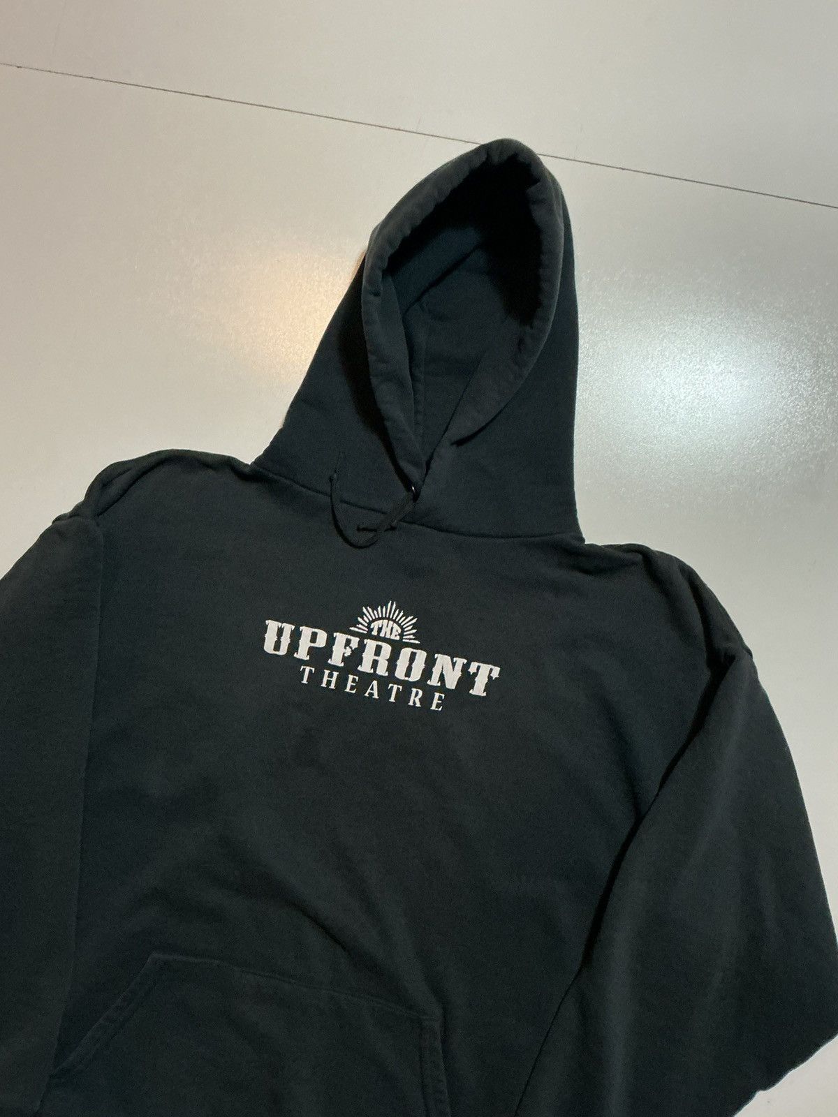 Jerzees Vintage Jerzees The Upfront Theatre Improv Comedy Hoodie Size US XL / EU 56 / 4 - 3 Thumbnail