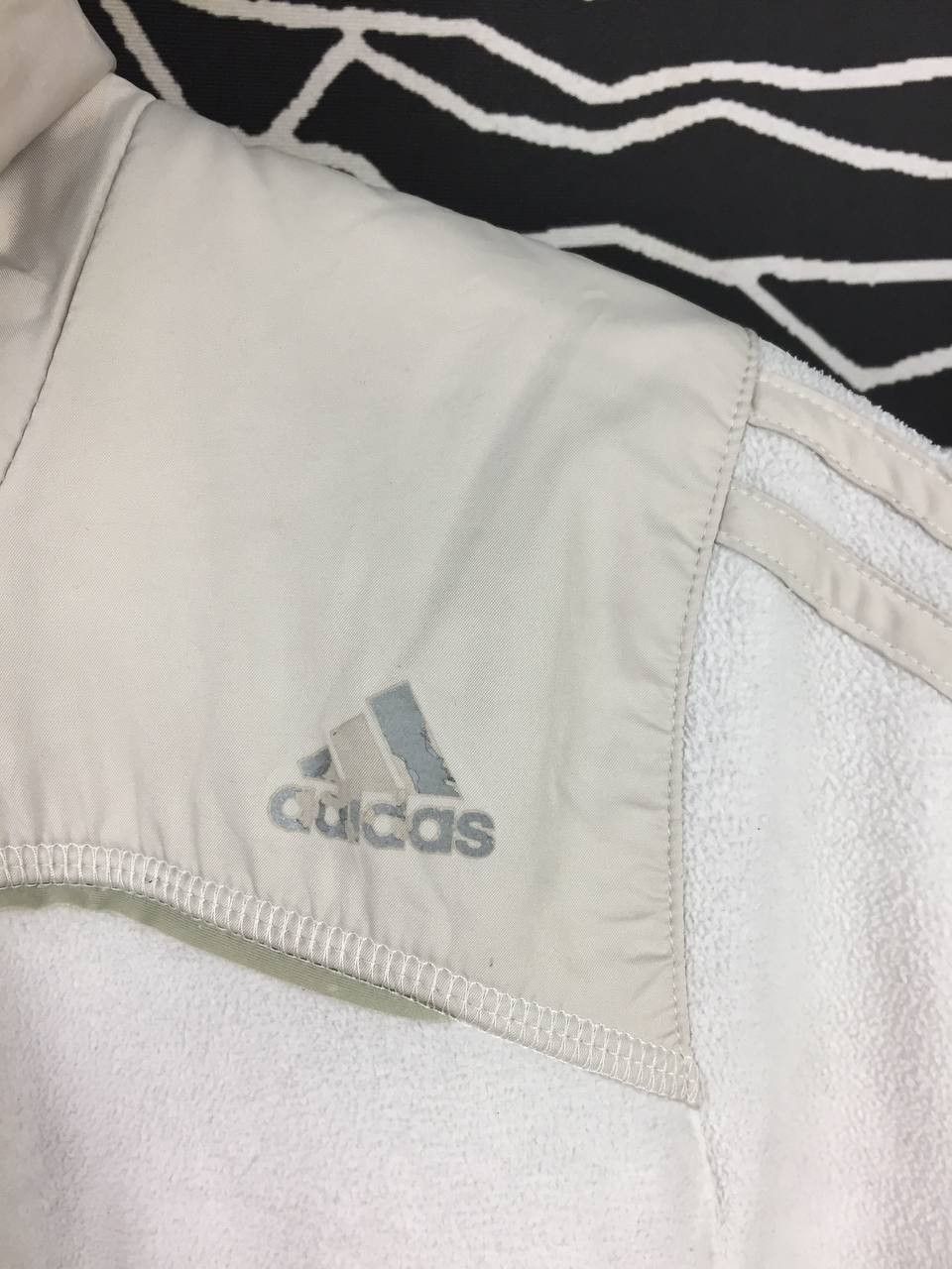 Adidas Adidas Clima365 Climawarm Fleece Full Zip Track Jacket Size L / US 10 / IT 46 - 5 Thumbnail
