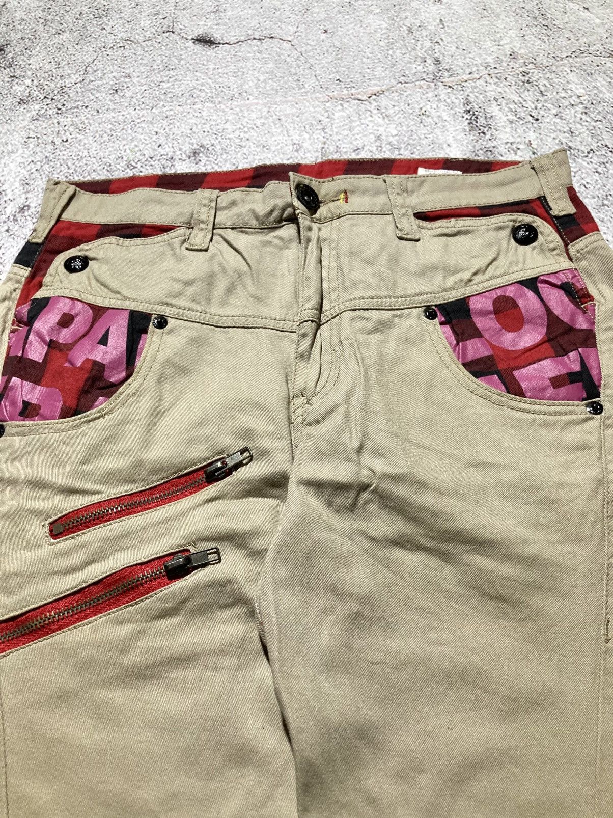Japanese Brand 2000s Japanese Brand Biker Shortpants Punk Lgb Style Size US 29 - 7 Thumbnail