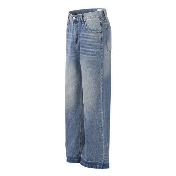 VIBE American men's casual loose washed flared jeans Size US 32 / EU 48 - 2 Thumbnail