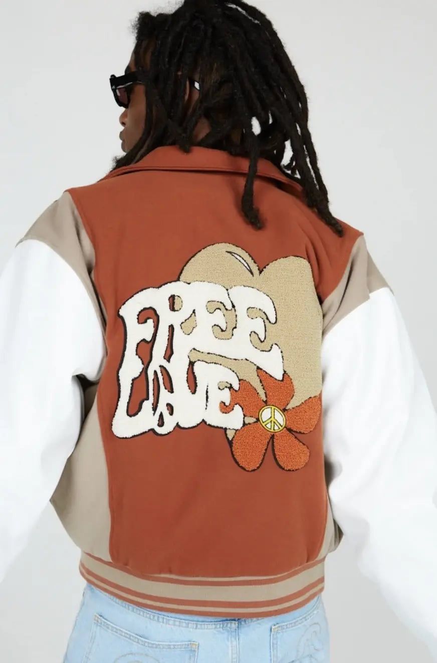 Jaded London Jaded London x Curly Fry Free Love Multi Jacket Lether Size S / US 4 / IT 40 - 1 Thumbnail