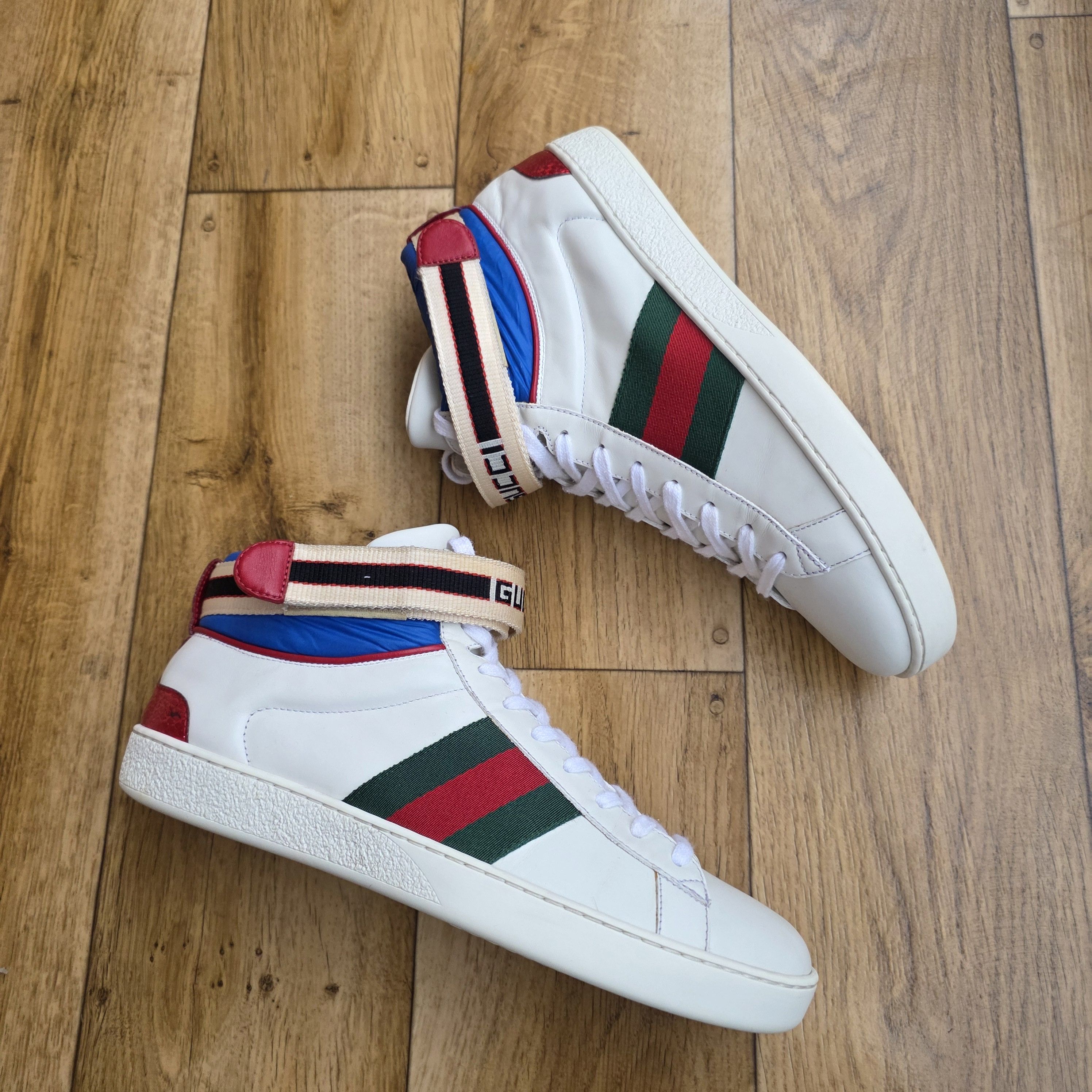 Gucci GUCCI ACE HIGH TOP TRAINERS Size US 9 / EU 42 - 4 Thumbnail