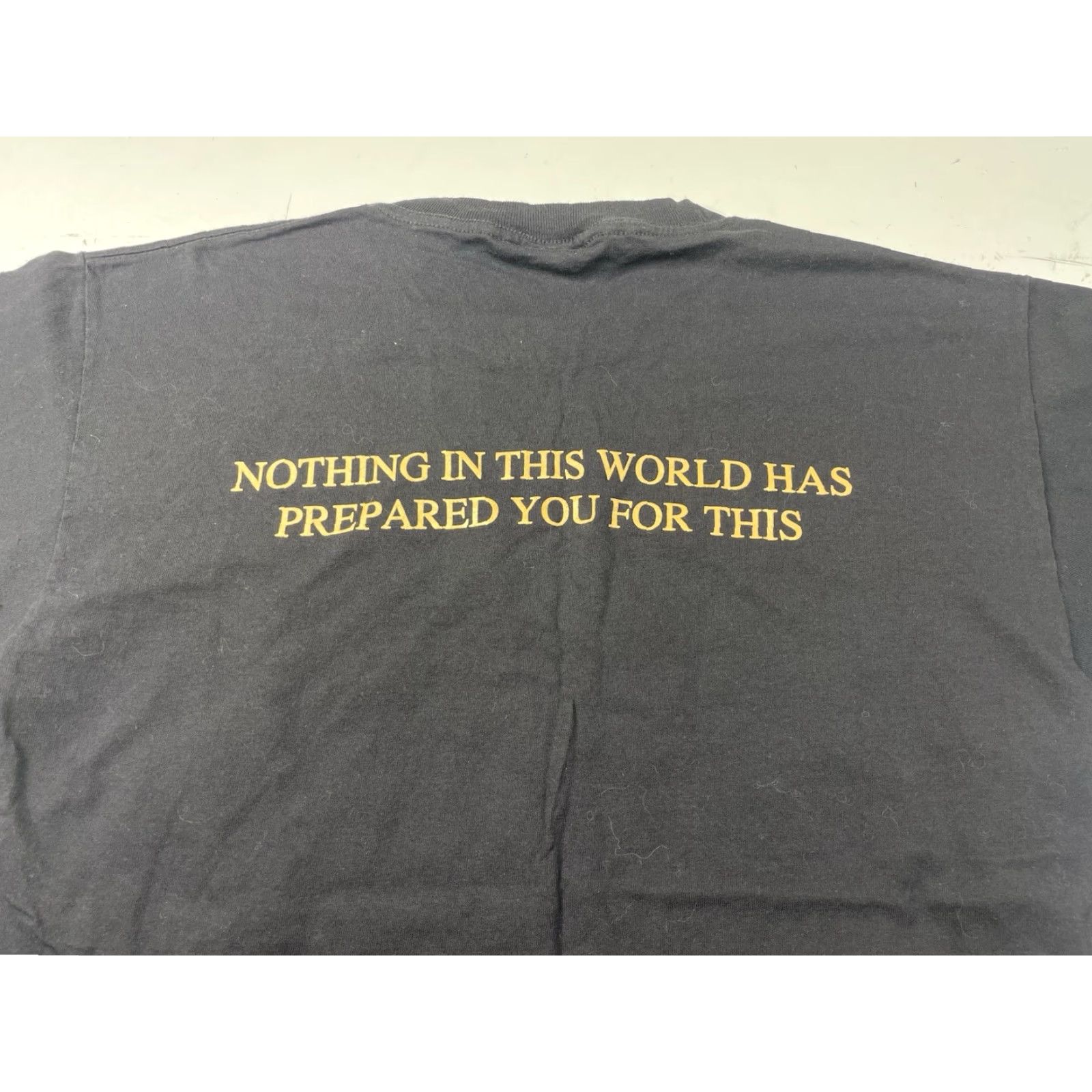 Vintage VINTAGE Mortal Kombat T-Shirt Movie Promo 1995 Size L Black Crew Neck Short Sleeve Men 90s Video Game Dragon Theme Size US L / EU 52-54 / 3 - 2 Thumbnail