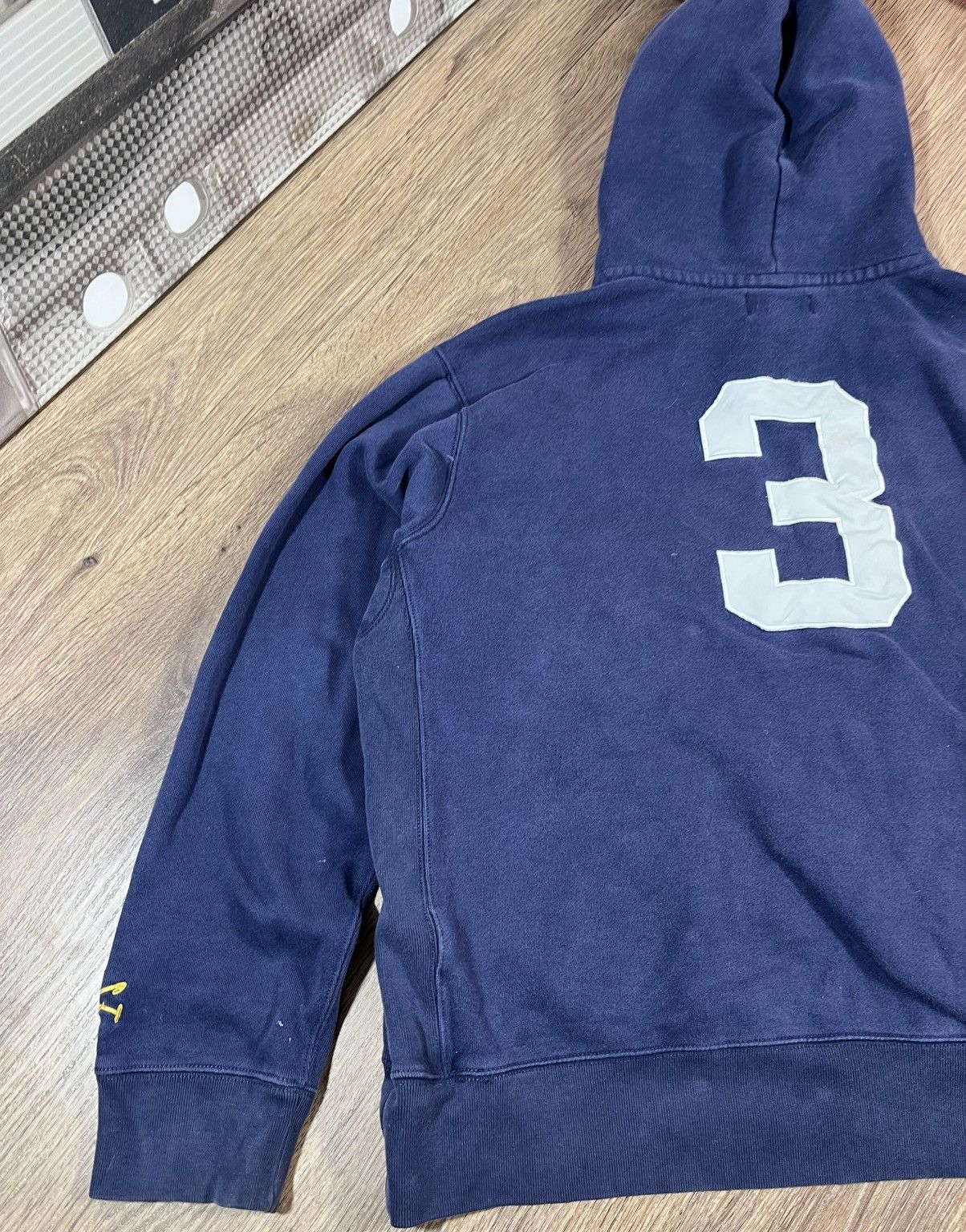 Polo Ralph Lauren Vintage Polo Ralph Lauren Distressed Hoodie Big Logo 🐎 Size US XXL / EU 58 / 5 - 16 Thumbnail