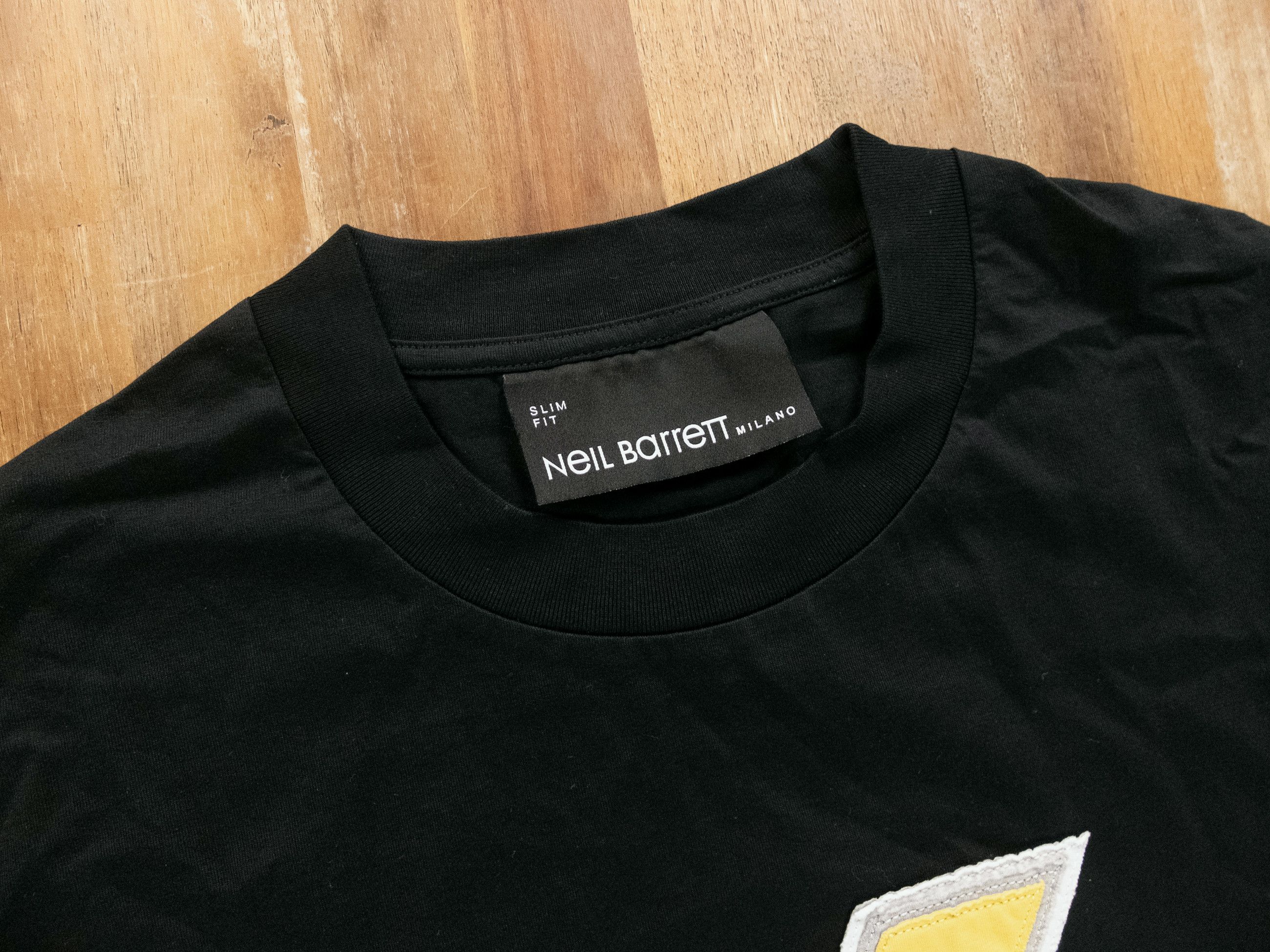Neil Barrett NEIL BARRETT black Thunderbolt embroidered t-shirt Medium Size US M / EU 48-50 / 2 - 4 Thumbnail