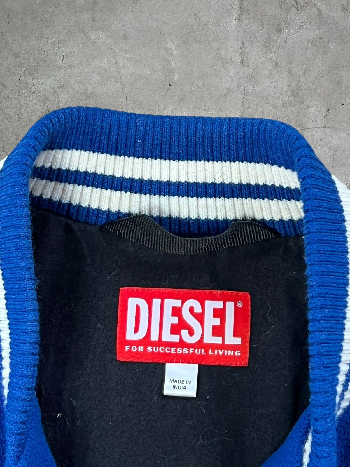 Diesel Diesel Leather Sleeve Varsity Jacket Size US S / EU 44-46 / 1 - 8 Thumbnail