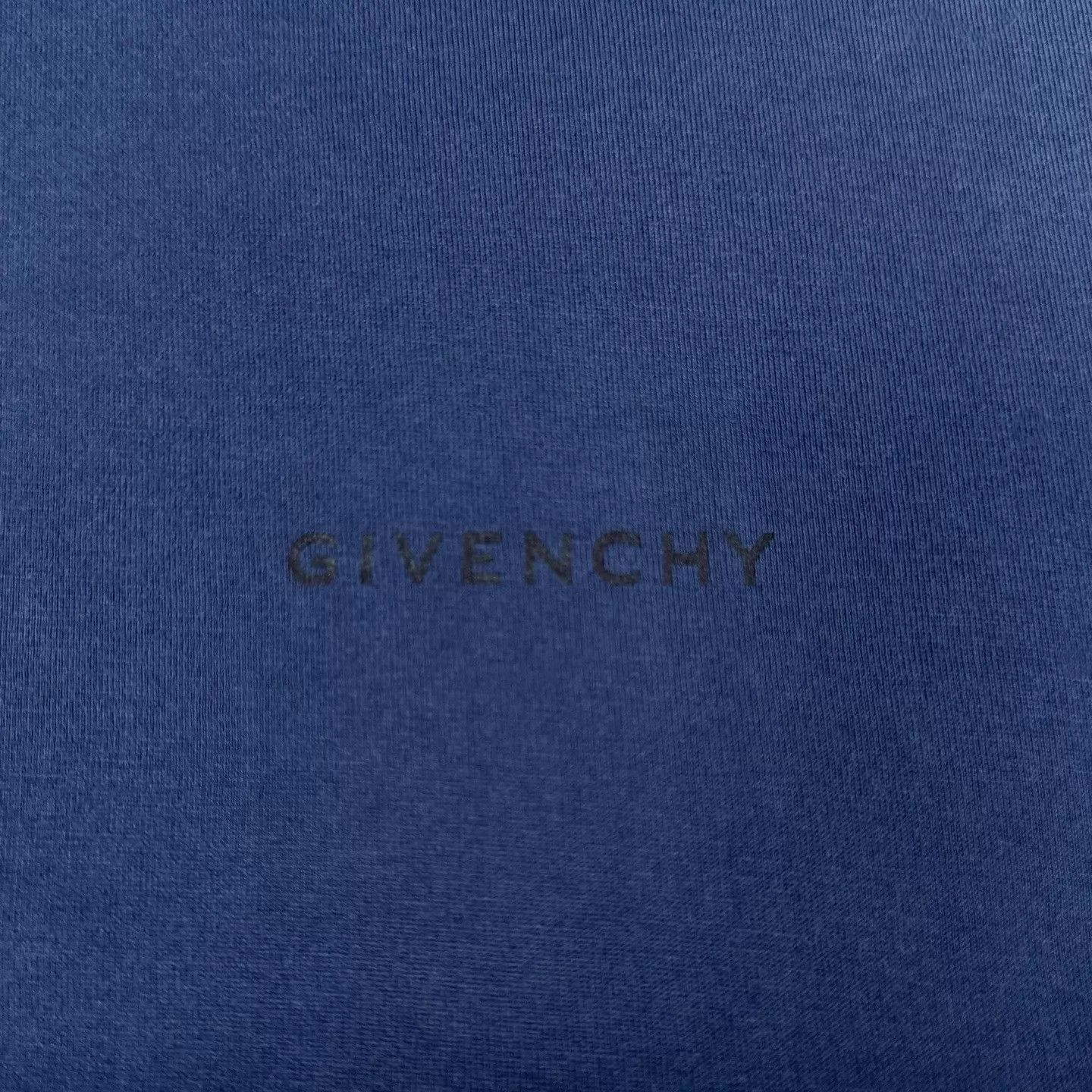 Givenchy Givenchy Navy Blue Small Logo SS Unisex L 99 New Size US L / EU 52-54 / 3 - 5 Thumbnail