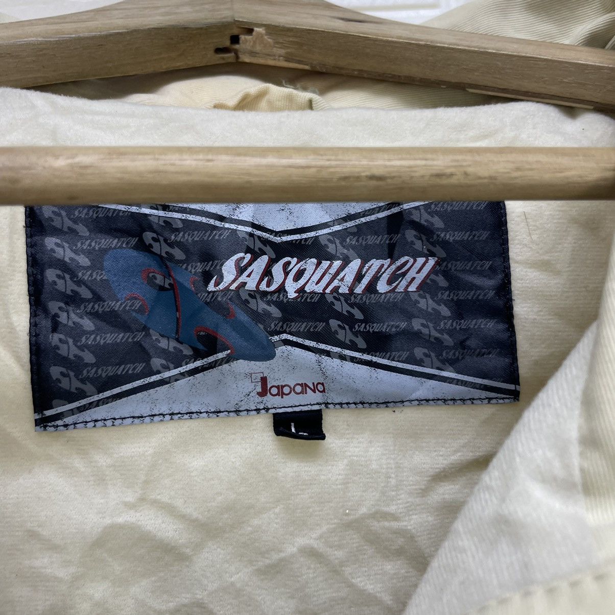 Japanese Brand × Sasquatchfabrix × Vintage Japanese Brand Sasquash Sunfaded Raglan Japan Jacket Size US M / EU 48-50 / 2 - 8 Thumbnail