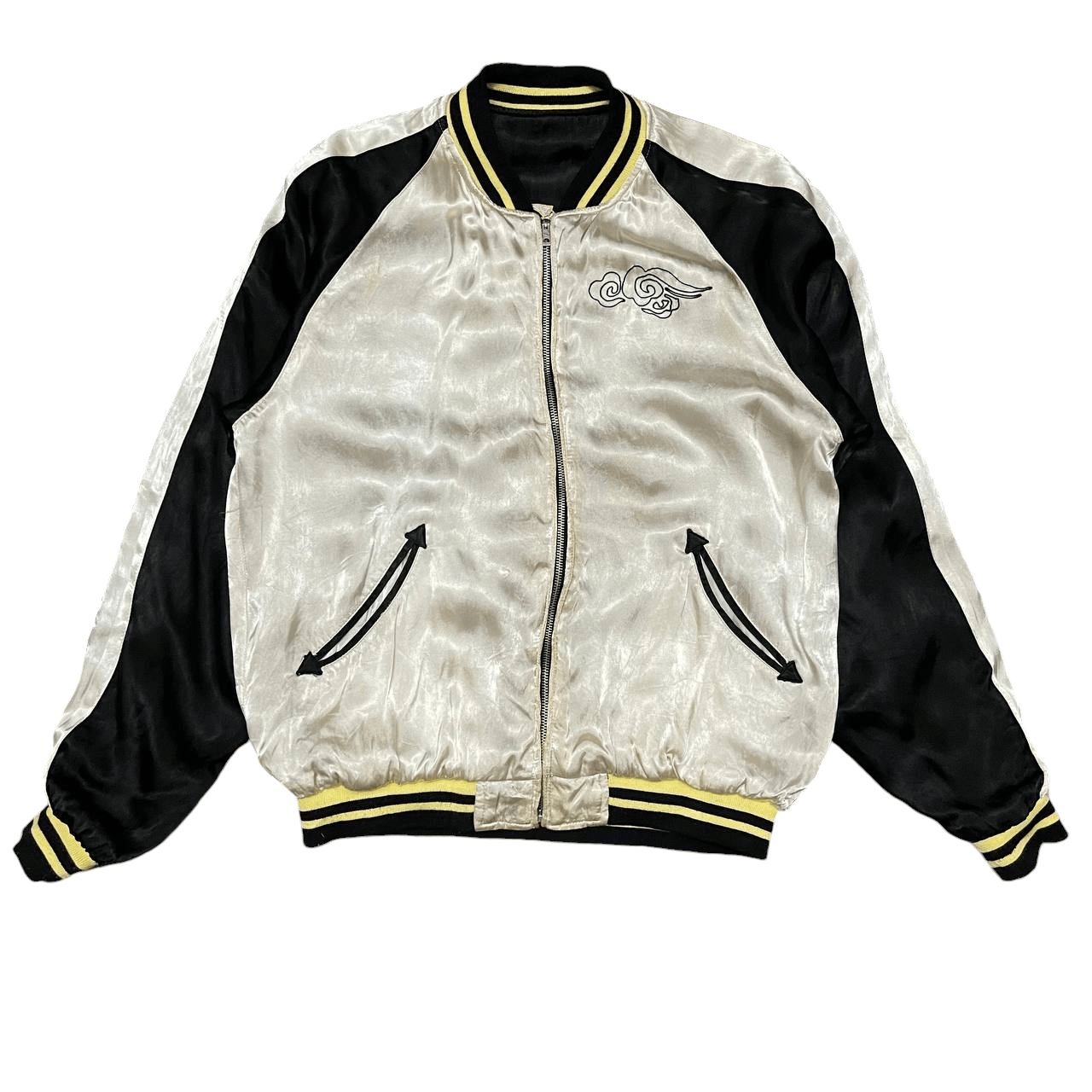Tailor Toyo Vintage Sukajan Souvenir Jacket Skeletons Embroidery Size US M / EU 48-50 / 2 - 10 Thumbnail