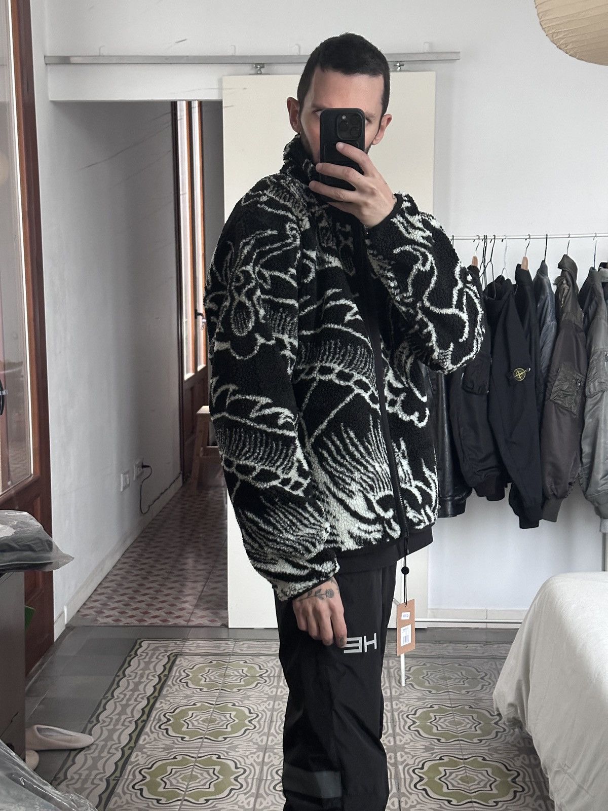 Stussy Stussy Dragon Sherpa Jacket Size US L / EU 52-54 / 3 - 4 Thumbnail