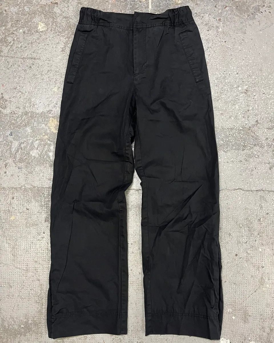 Acne Studios Acne Studios Black Tactical Zip Pants Size US 31 - 1 Thumbnail