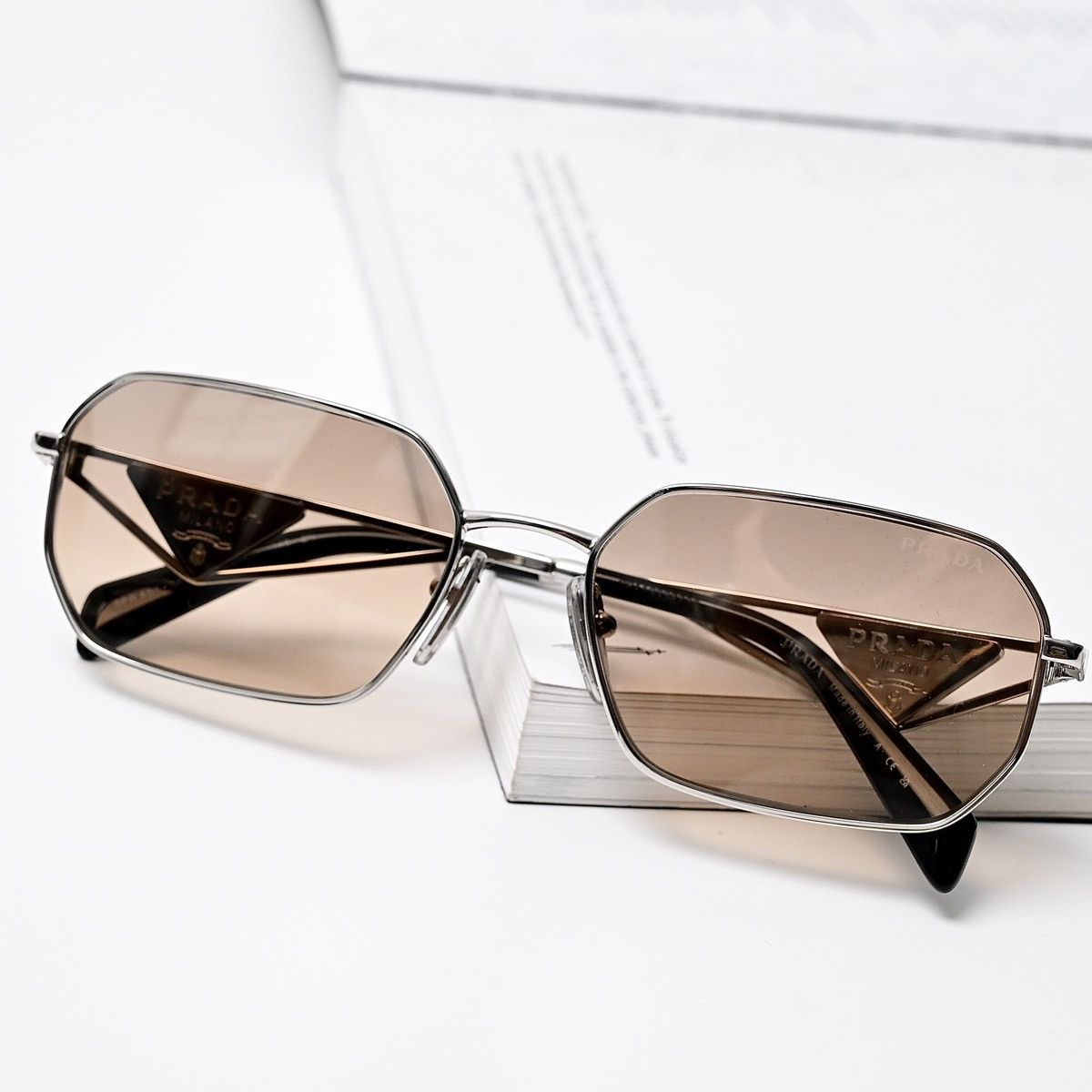 Prada PRADA 0PR A51S SUNGLASSES Size ONE SIZE - 12 Thumbnail