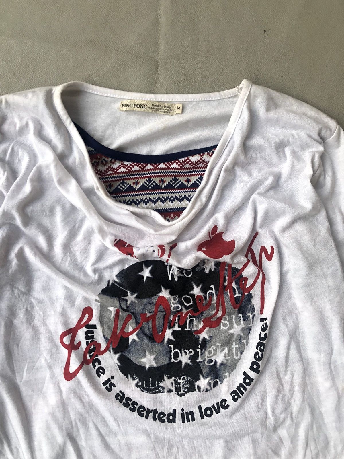 If Six Was Nine Japanese Poem Double Layer Pinc Ponc Longsleeve LGB Style Size US M / EU 48-50 / 2 - 4 Thumbnail