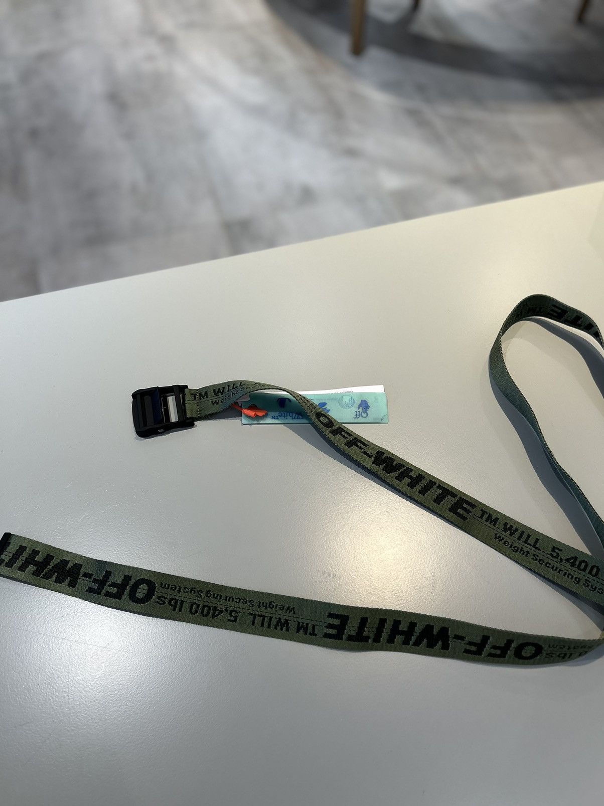 Off-White Off-White Classic Industrial Belt Size ONE SIZE - 8 Thumbnail