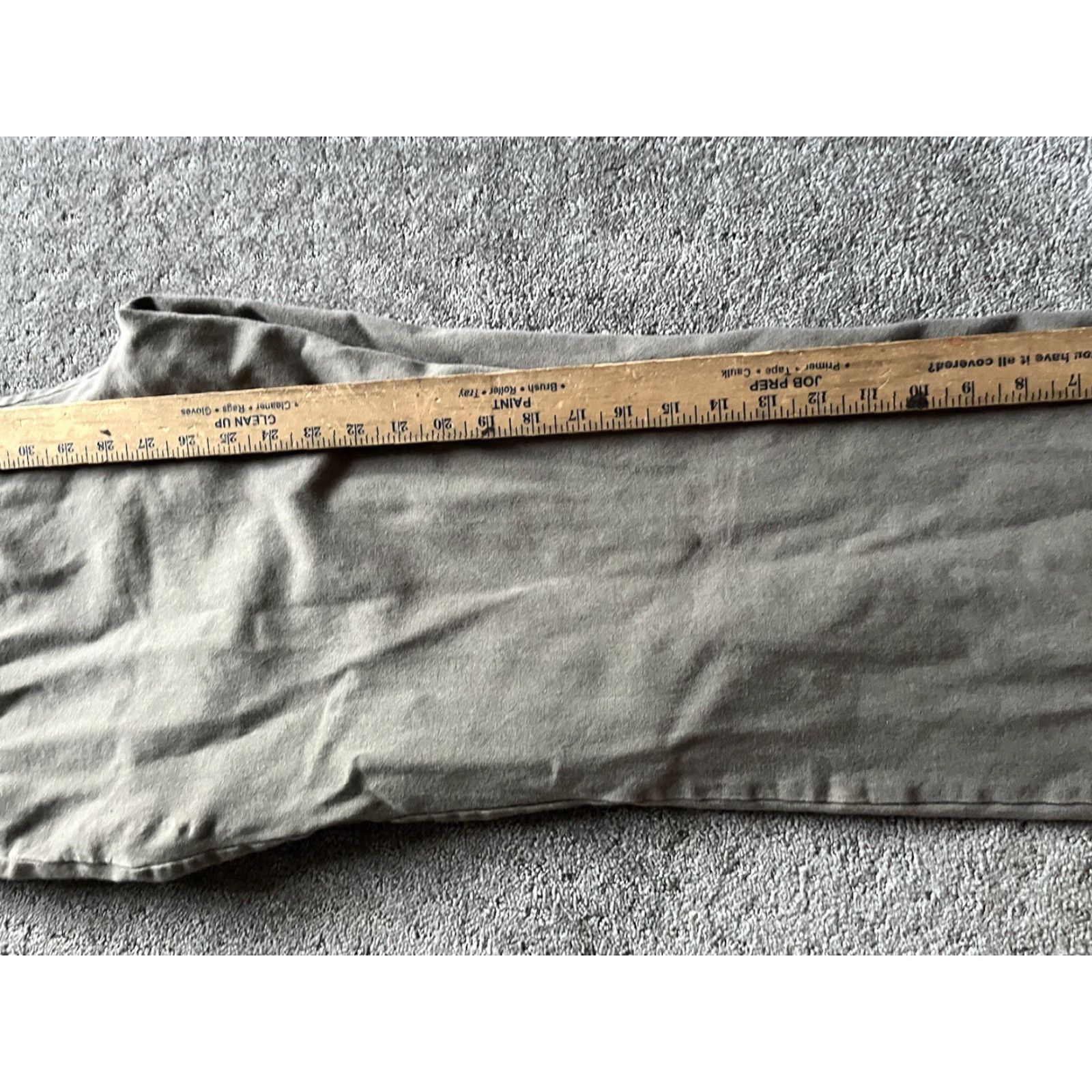 Vintage Chicos Pants Women's Beige Stretch Flat Front High Rise 3R Regular Ankle Zip 36 x 25 Nylon Rayon Spandex City Modern Casual Women's Size 26" / US 2 / IT 38 - 6 Thumbnail