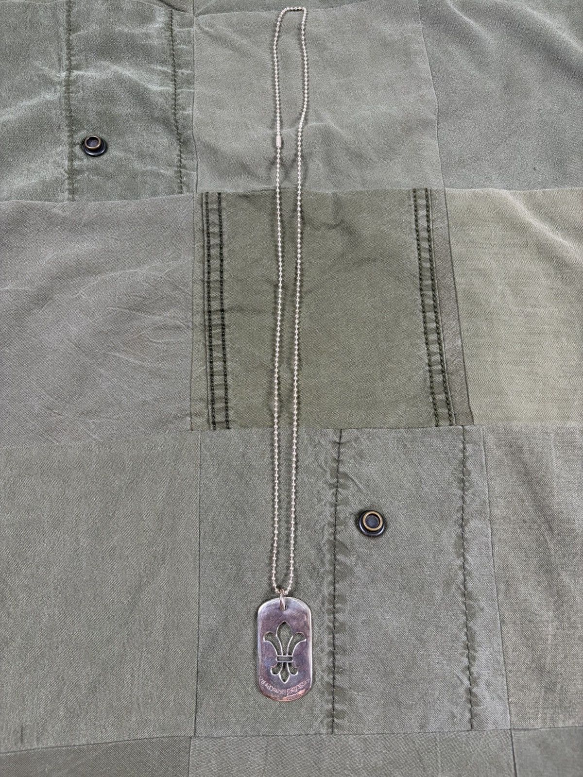 Chrome Hearts Fleur Dog tag Size ONE SIZE - 3 Thumbnail