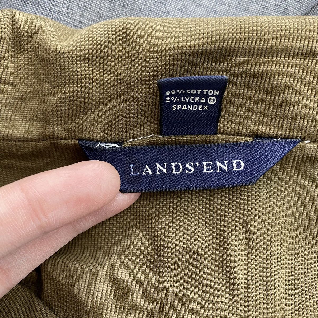 Lands' End LAND'S END Button Up Brown Denim Jeans Jacket Size M / US 6-8 / IT 42-44 - 5 Thumbnail