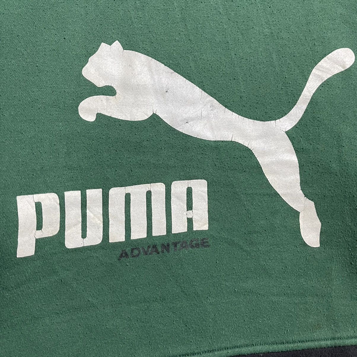 Puma Vintage Puma Hoodie – Green & Black Panel Design Size US M / EU 48-50 / 2 - 3 Thumbnail