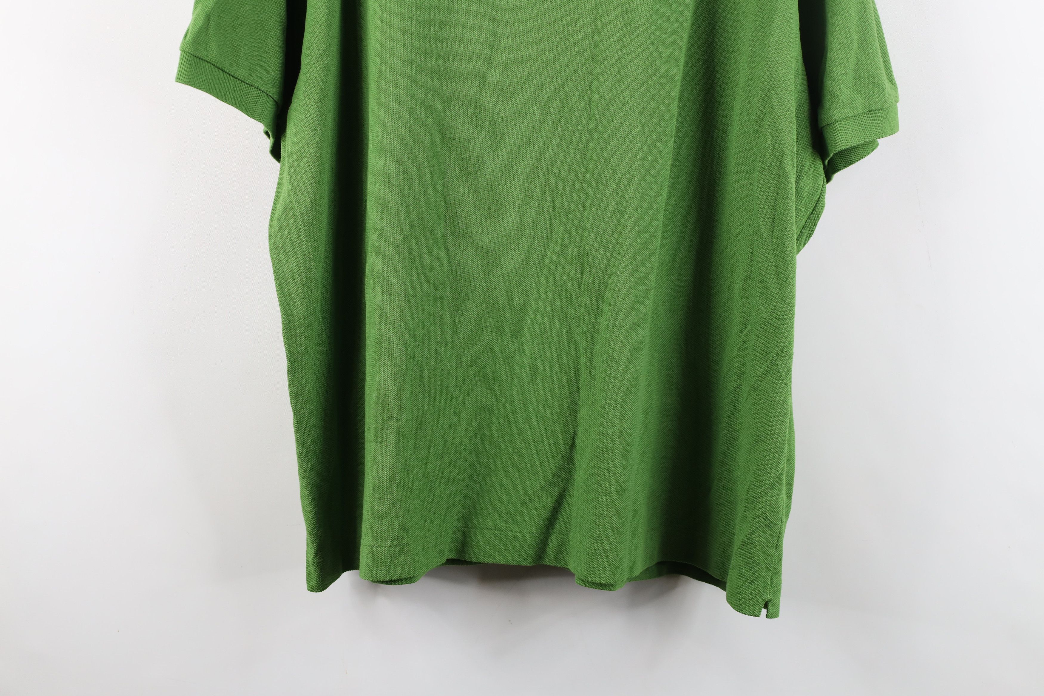 Lacoste Lacoste Classic Fit Croc Logo Collared Golf Polo Shirt Green Size US XXL / EU 58 / 5 - 14 Thumbnail