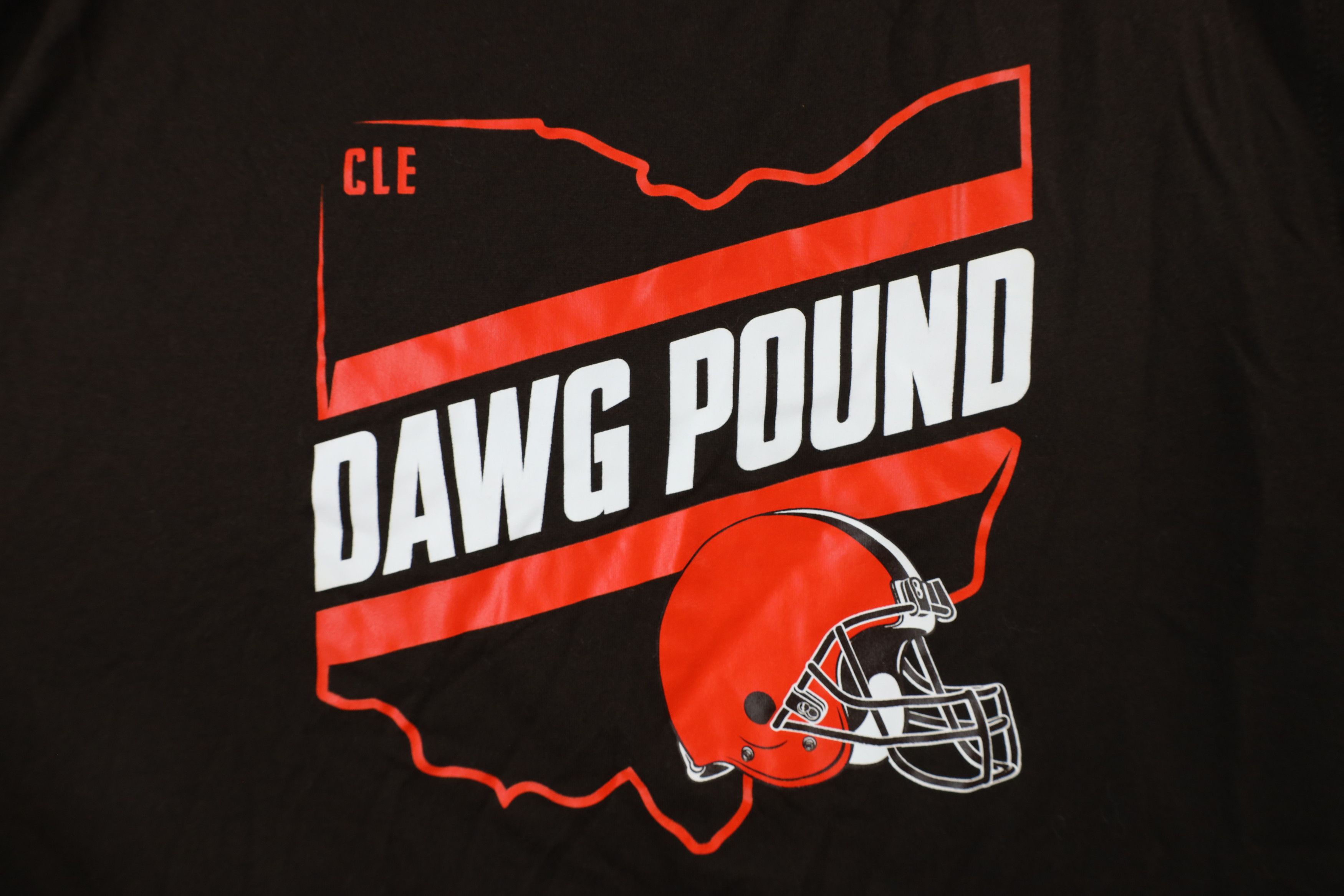 Nike × Vintage Nike Cleveland Browns Football Short Sleeve T-Shirt Brown Size US M / EU 48-50 / 2 - 5 Thumbnail