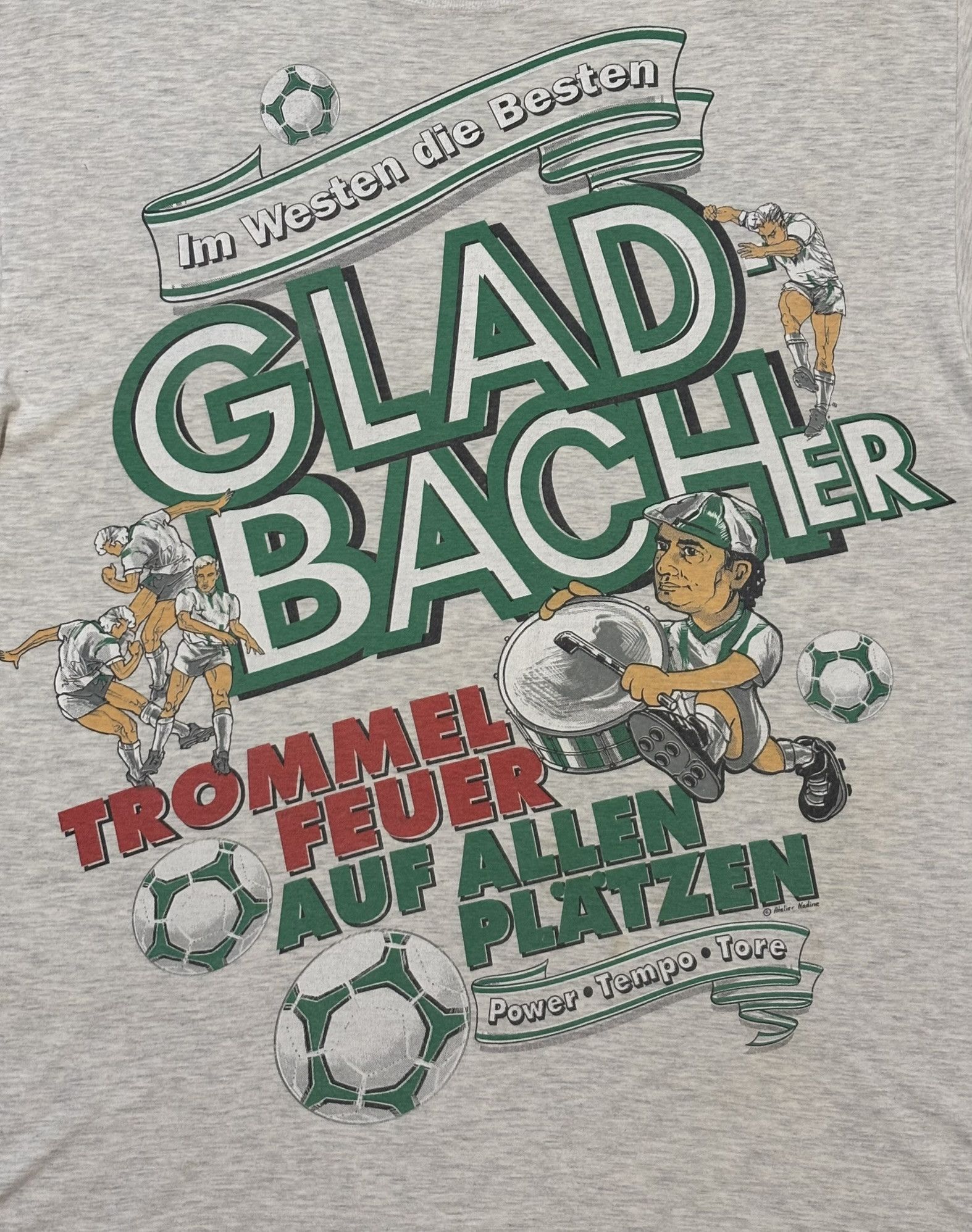 Vintage Borussia Monchengladbach 90s vintage Atelier Nadine Size. L Size US XL / EU 56 / 4 - 8 Thumbnail