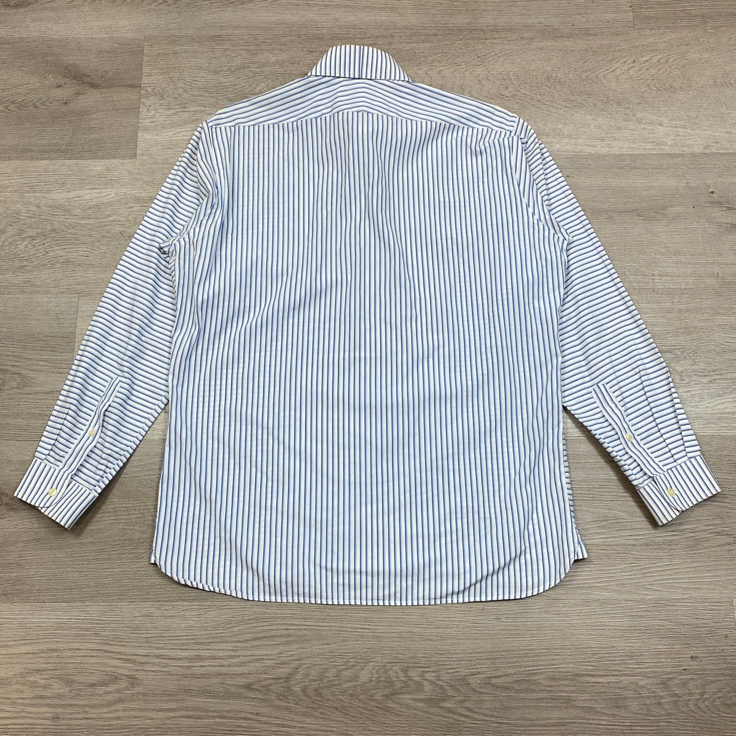 Burberry Burberry London Striped Long Sleeve Button Up Shirt Men's 43 Size US XXL / EU 58 / 5 - 3 Thumbnail