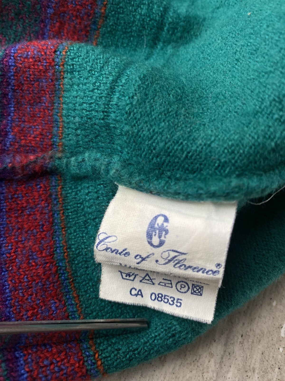 Conte of Florence × Vintage Conte Of Florence Vintage Fleece Ski Beanie Hat Size ONE SIZE - 5 Thumbnail