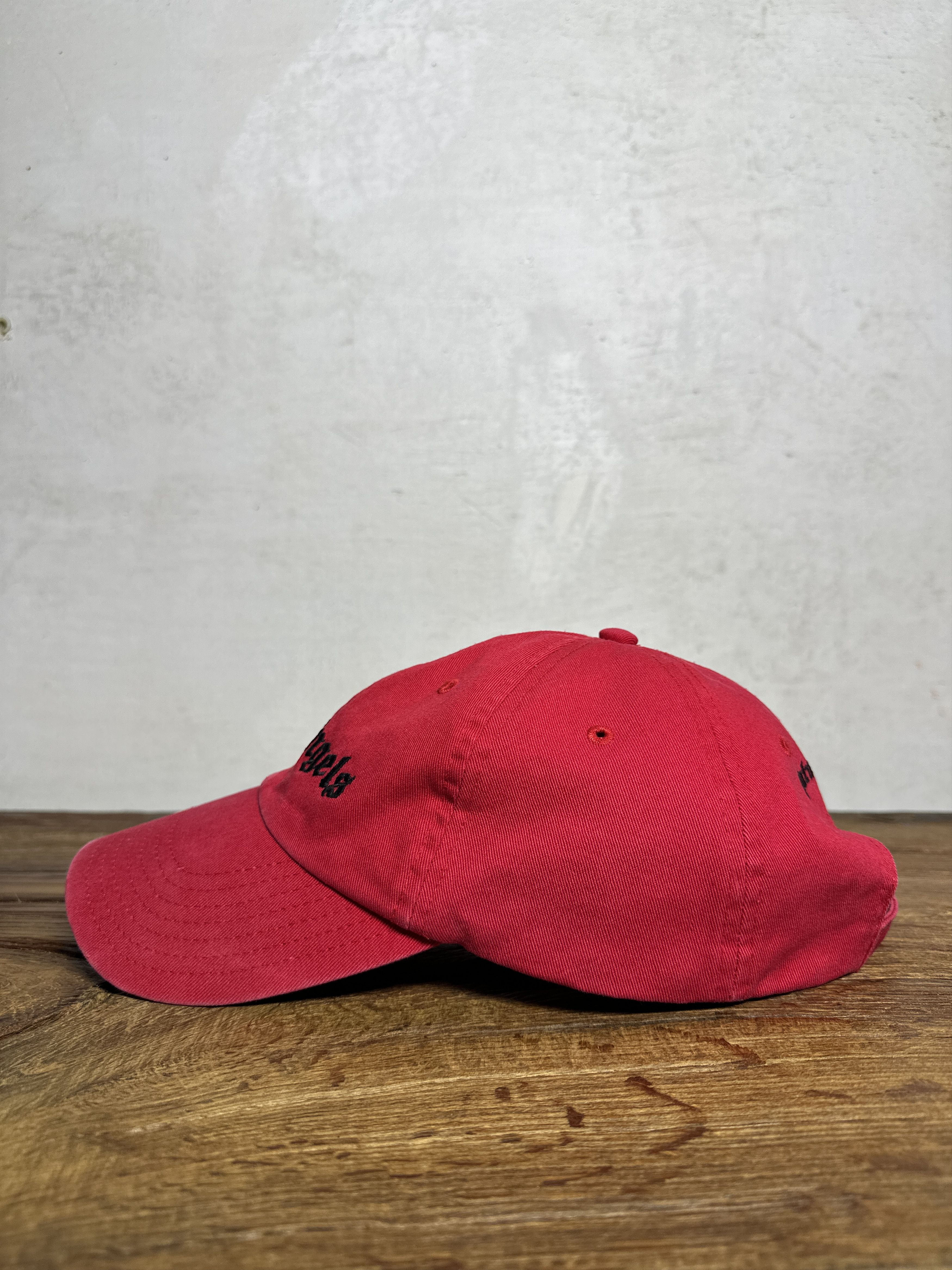 Palm Angels Palm Angels Red Baseball Cap Size ONE SIZE - 2 Thumbnail