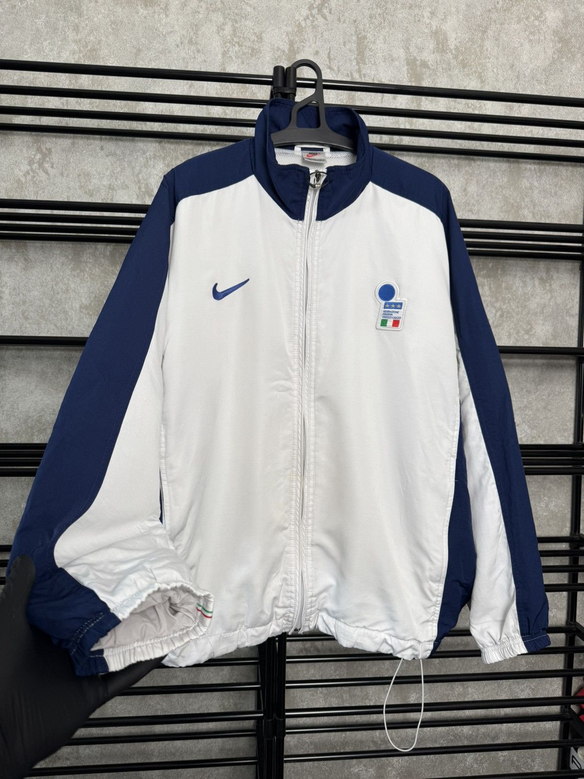 Nike Vintage ITALIA Track Jacket Nike Size US M / EU 48-50 / 2 - 3 Thumbnail