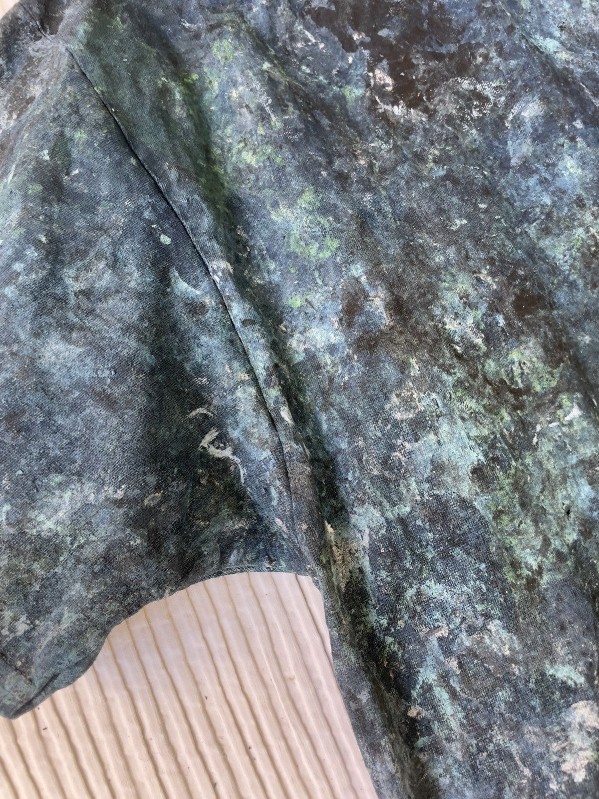 Handmade Monet Camo Painted Tee Size US XL / EU 56 / 4 - 13 Thumbnail