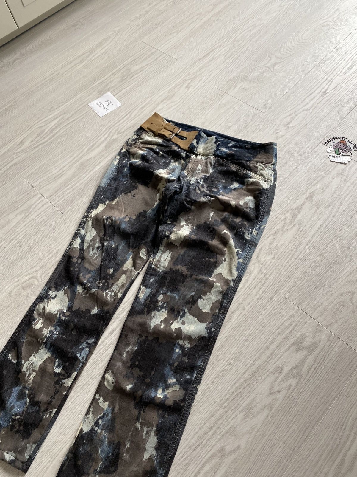 Diesel VERY RARE Diesel Acid Wash Denim Size 30" / US 8 / IT 44 - 3 Thumbnail