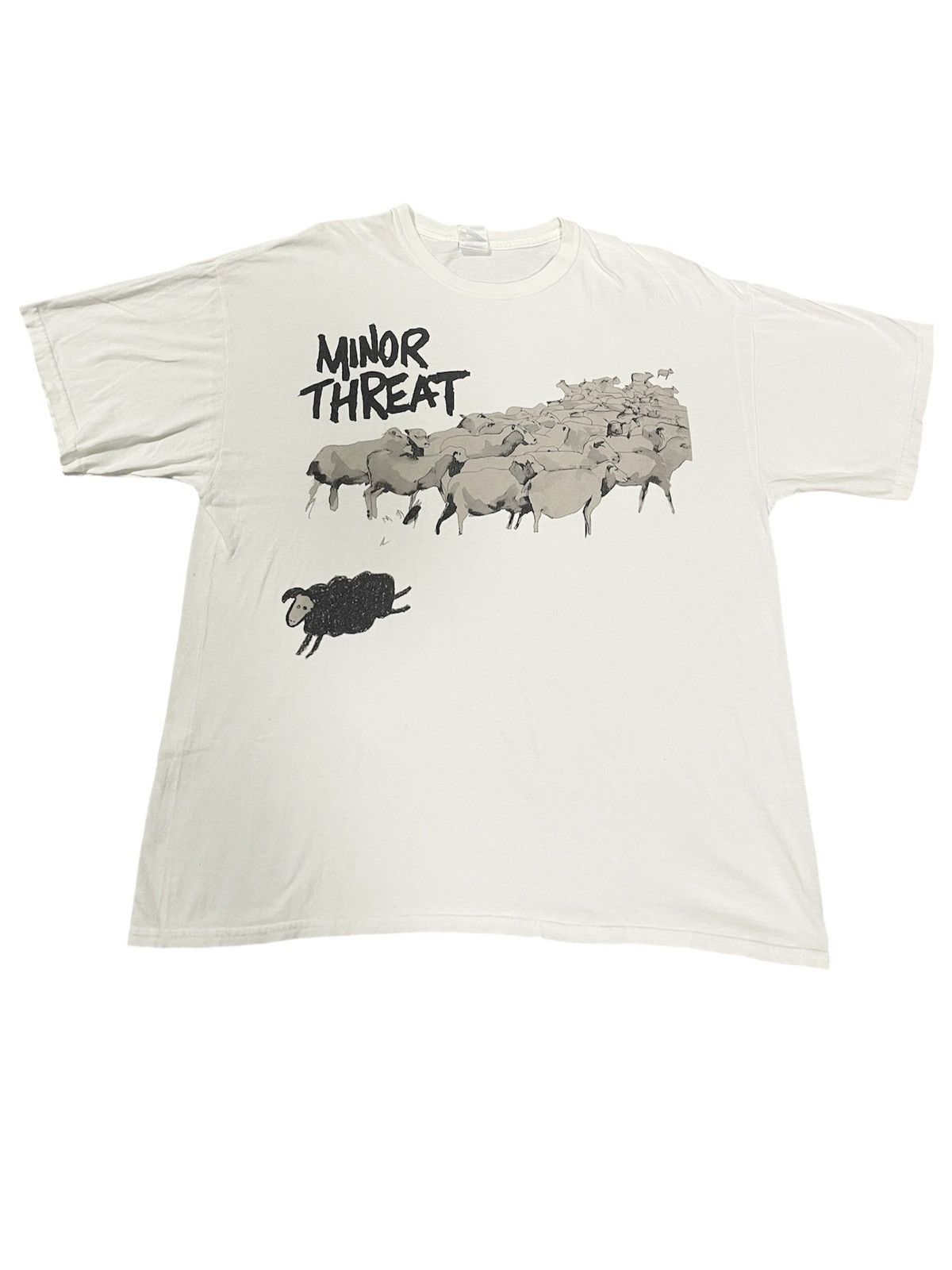 Band Tees Vintage Minor Threat Band Tees Size US XL / EU 56 / 4 - 1 Thumbnail