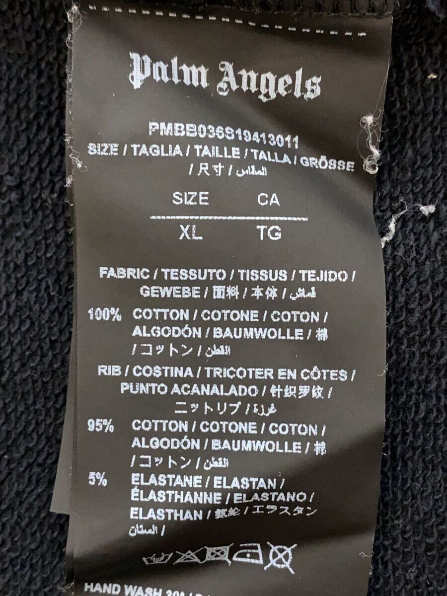 Palm Angels Palm Angels Palm Icon Graphic Cotton Hoodie Black Size US XL / EU 56 / 4 - 4 Thumbnail