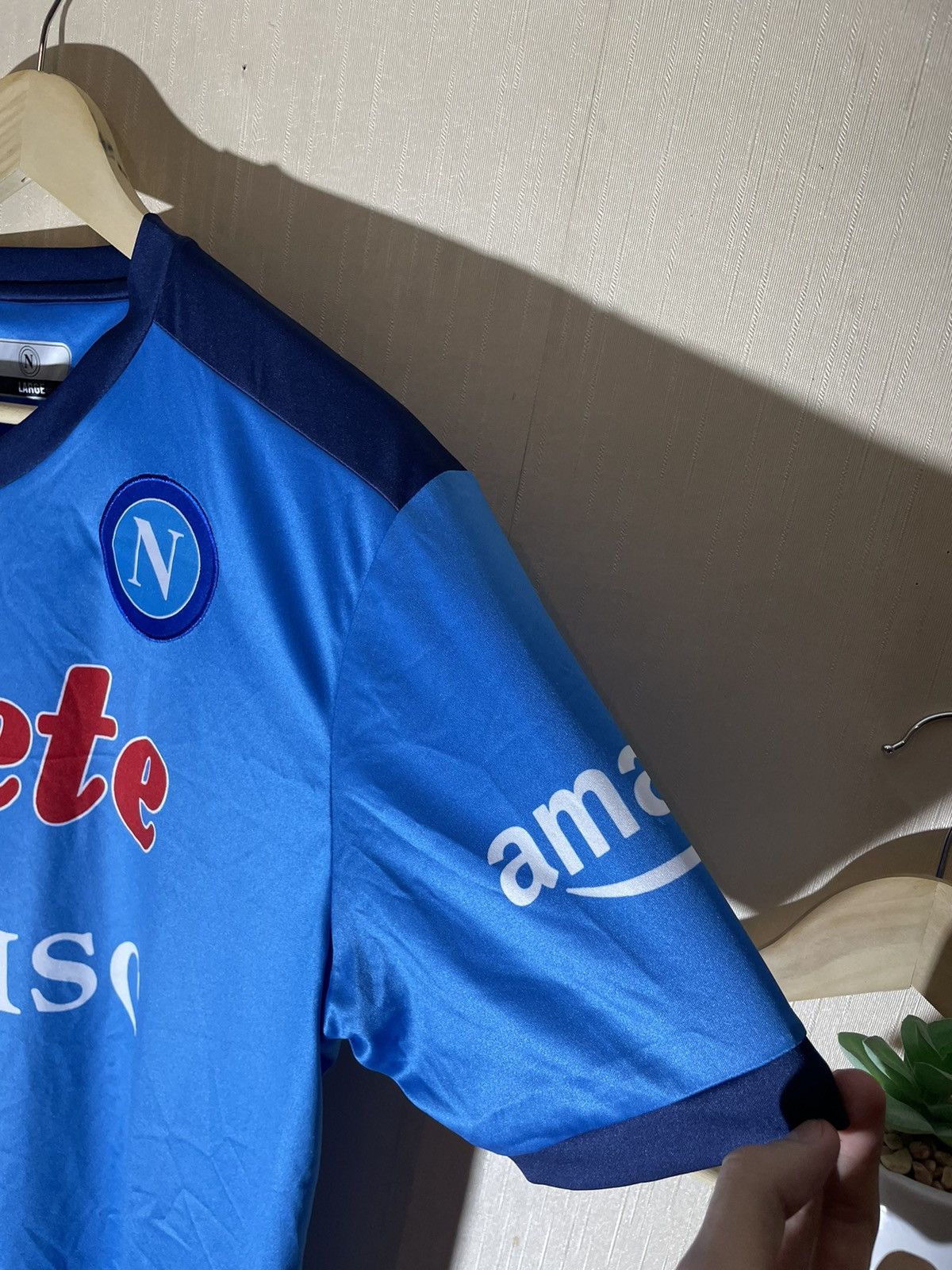 Emporio Armani Napoli Emporio Armani 2022 soccer jersey Size US L / EU 52-54 / 3 - 8 Thumbnail