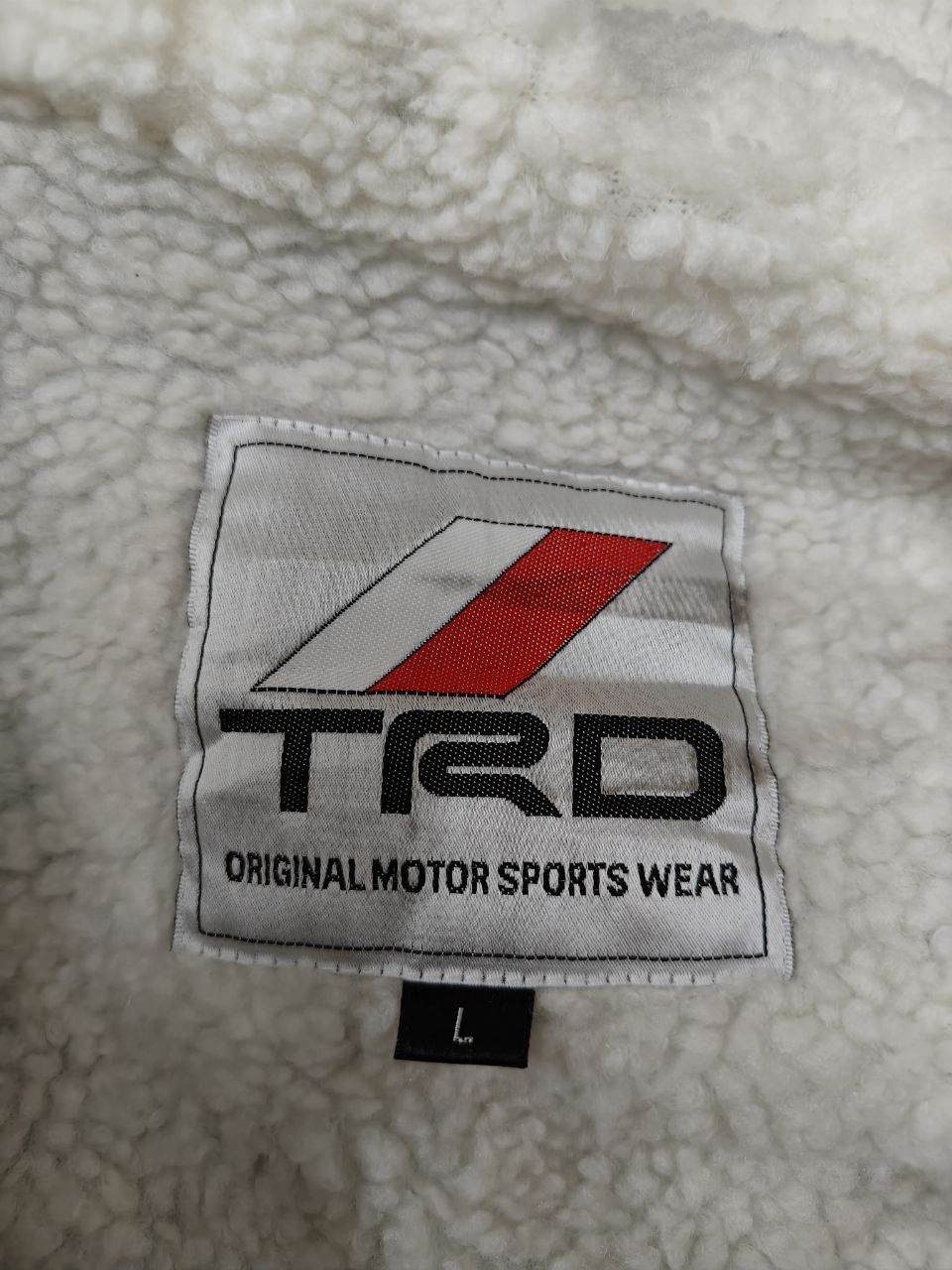 Other TRD Toyota Faded Fleece Jacket Size US XL / EU 56 / 4 - 11 Thumbnail