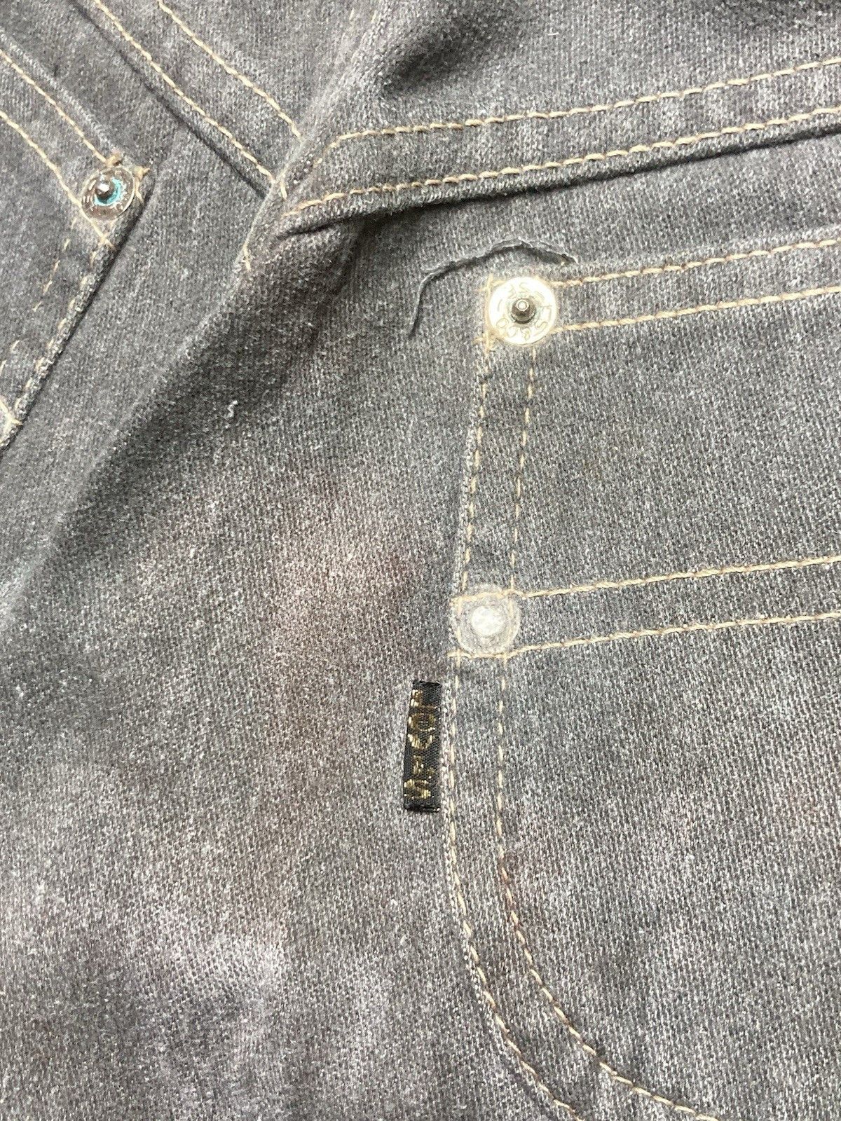 Levi's × Vintage 70s Levi’s jeans brushed cotton soft faded women’s 9 25x34 Size 25" / US 0 / IT 36 - 4 Thumbnail