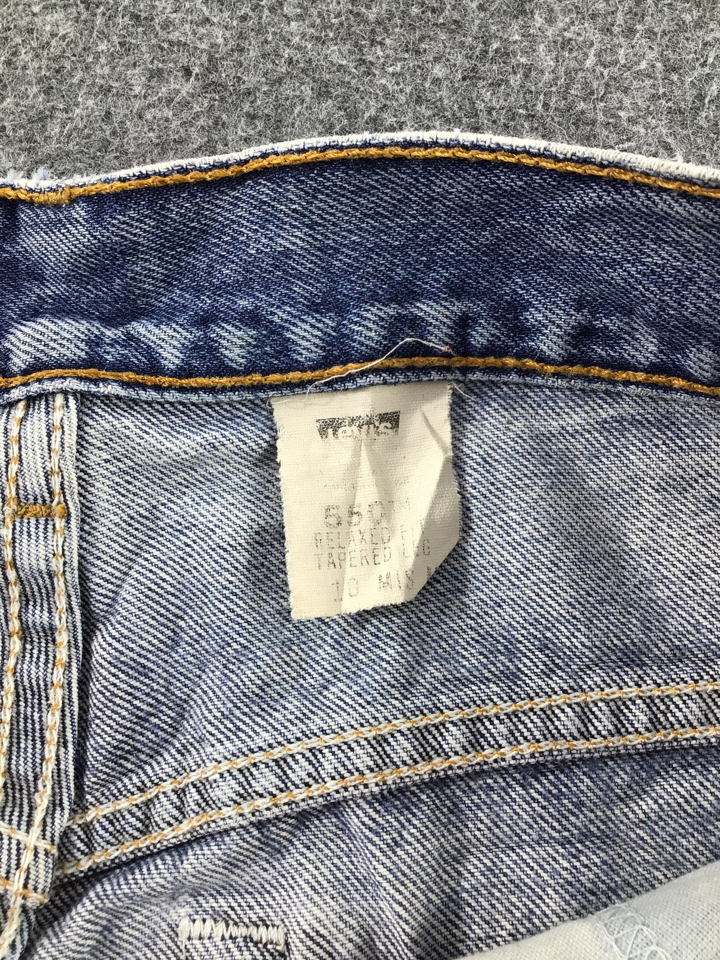 Levi's × Vintage Vintage 90s Levis 550 High Waist Jeans-JM558 Size US 28 / EU 44 - 10 Thumbnail